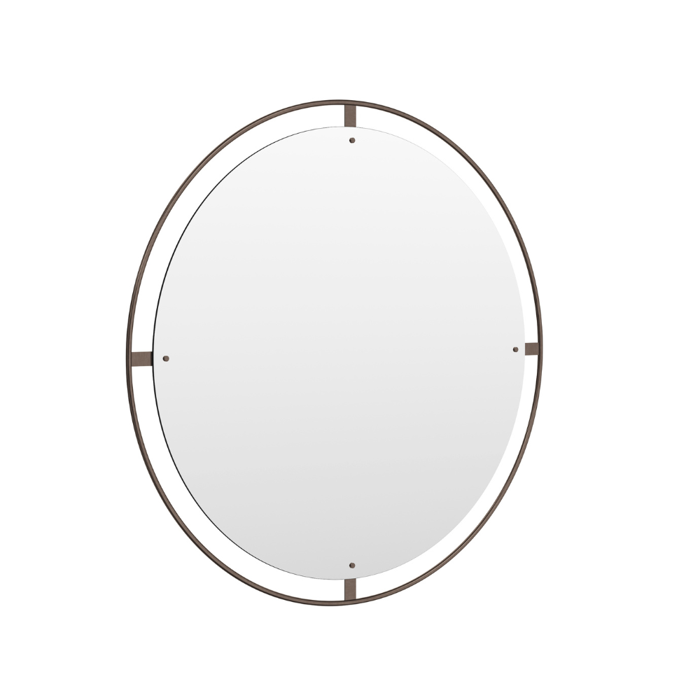 Round Mirror NIMBUS Burnished Brass