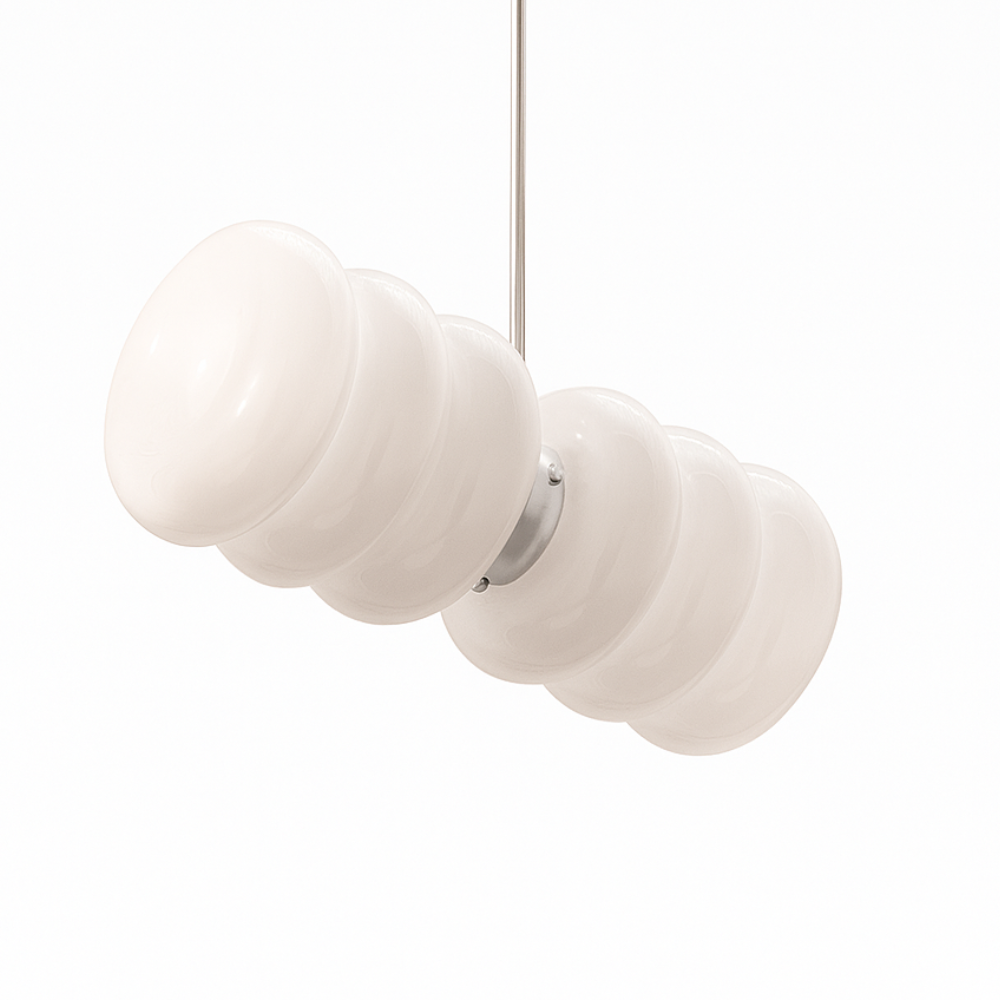 BIBE Nickel-Kronleuchter