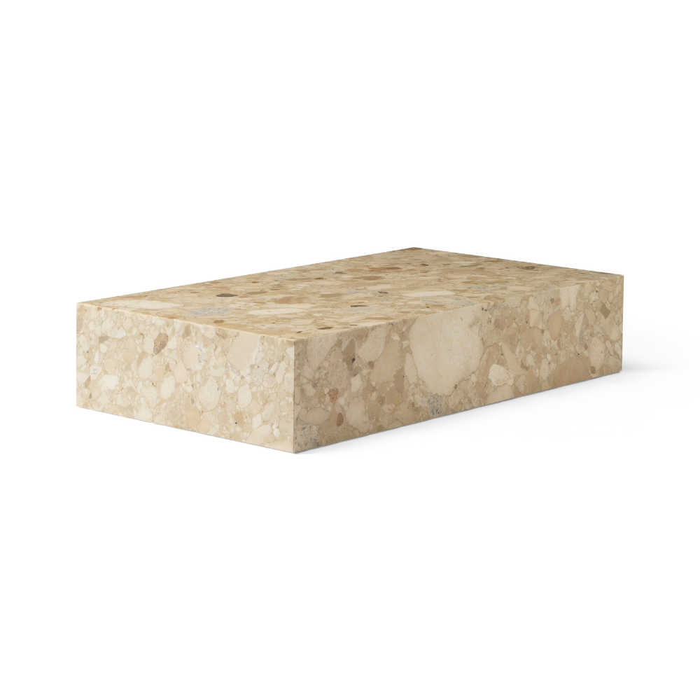 PLINTH GRAND coffee table sandy stone