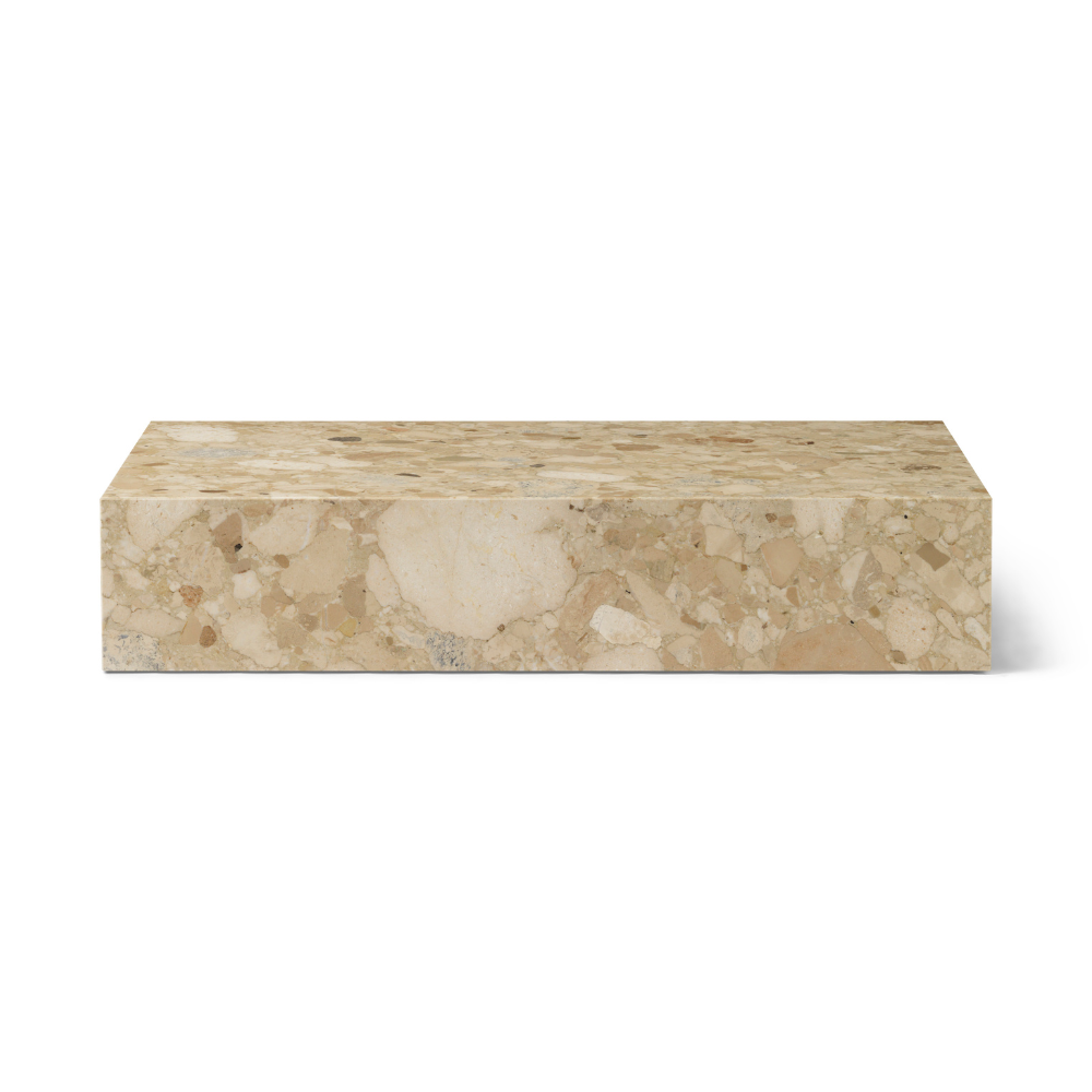 PLINTH GRAND coffee table sandy stone