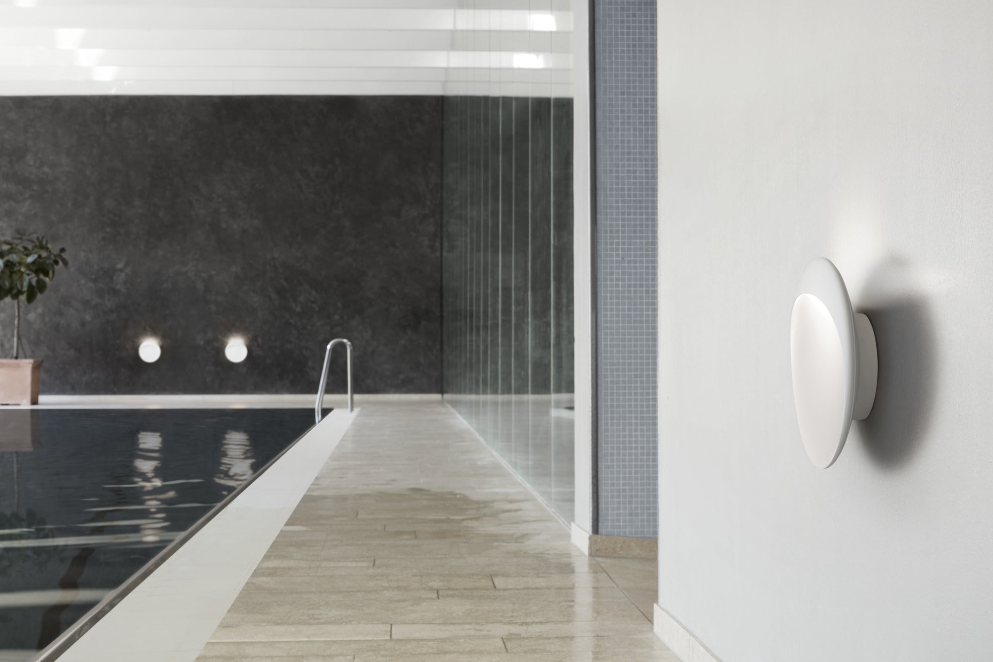 FLINDT wall lamp white