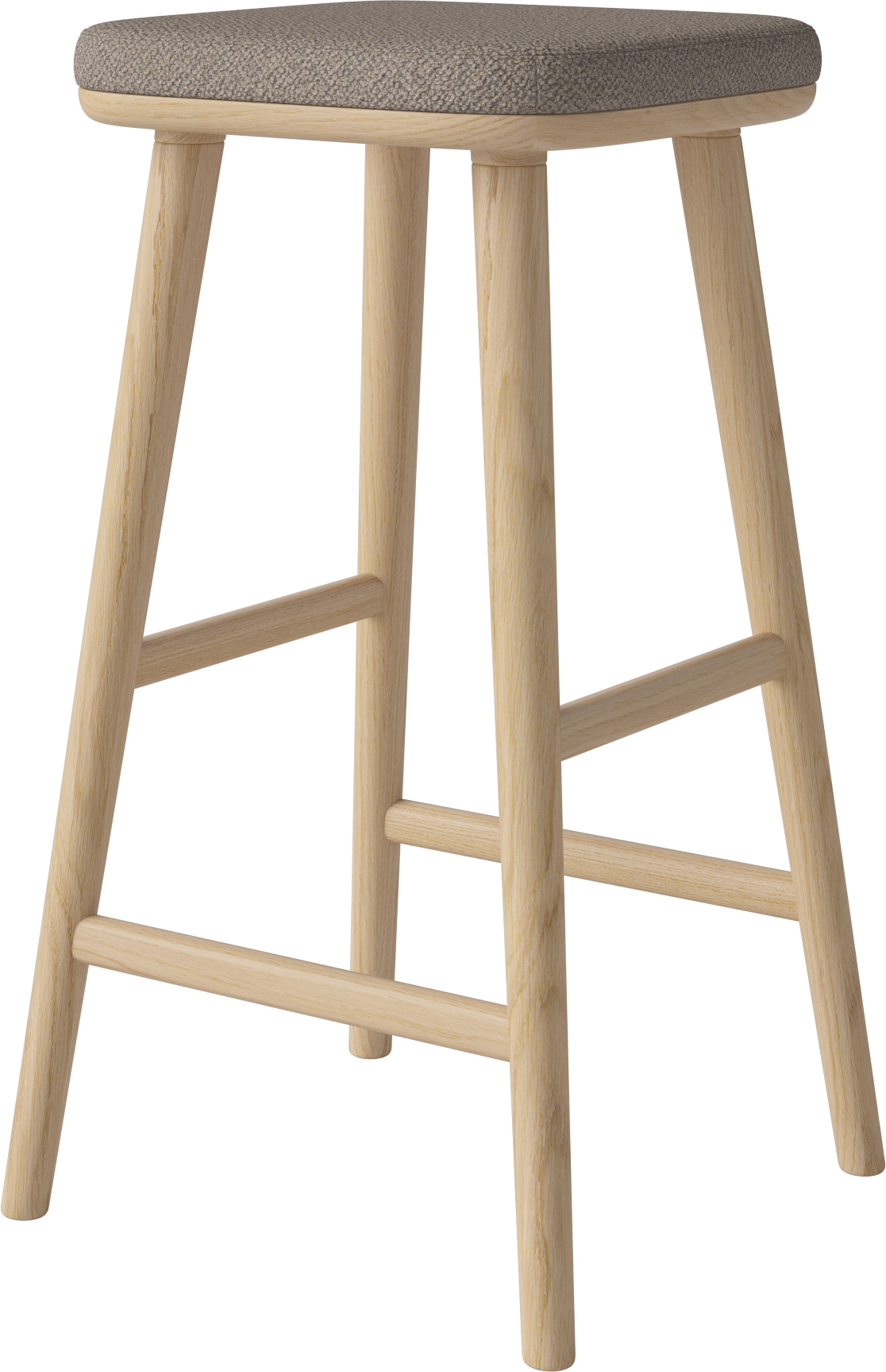 Flor Polstered Hoker Flor Basis Maßnahme Belled Eiche Holz