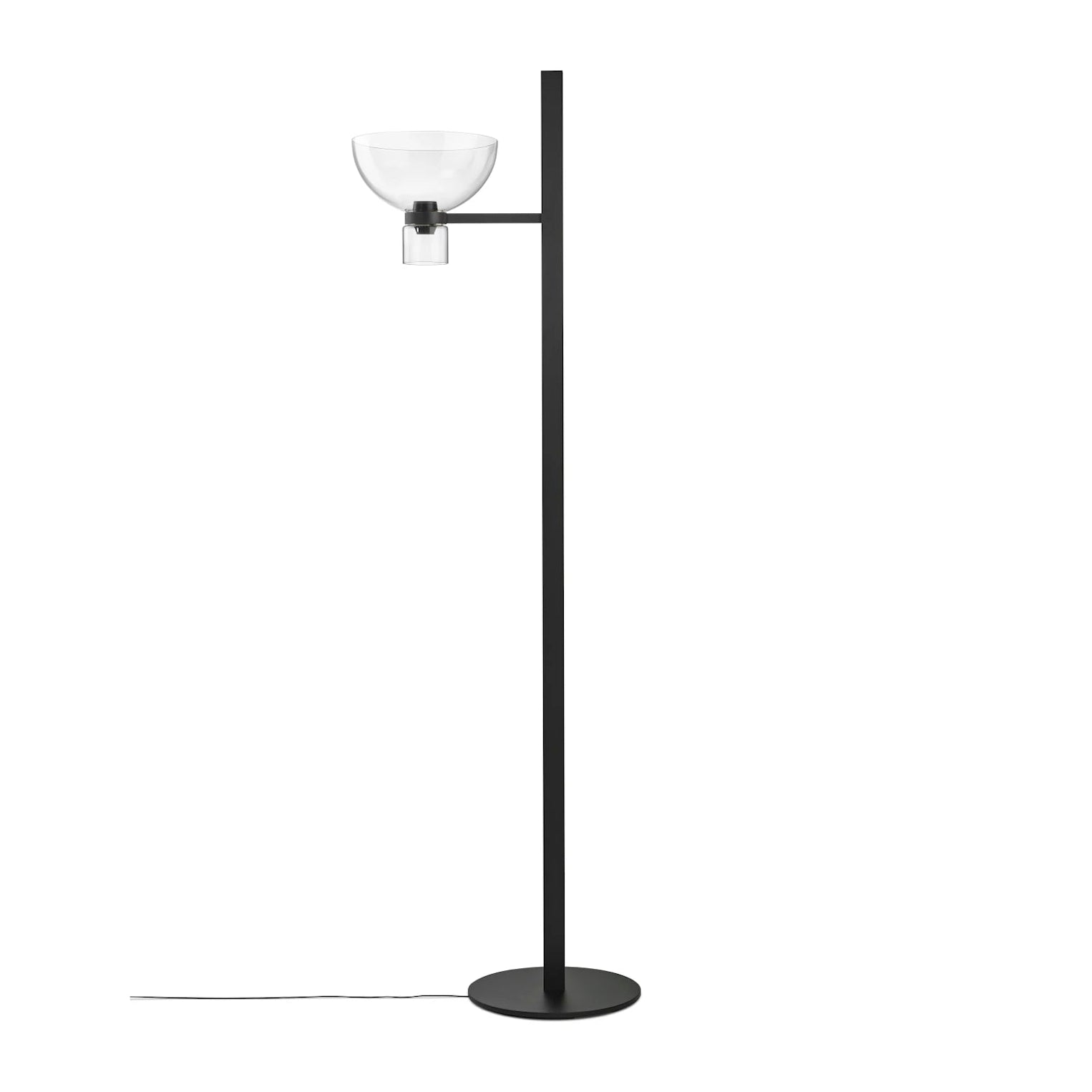Stehlampe NOCTURNE F1 BOWL schwarz