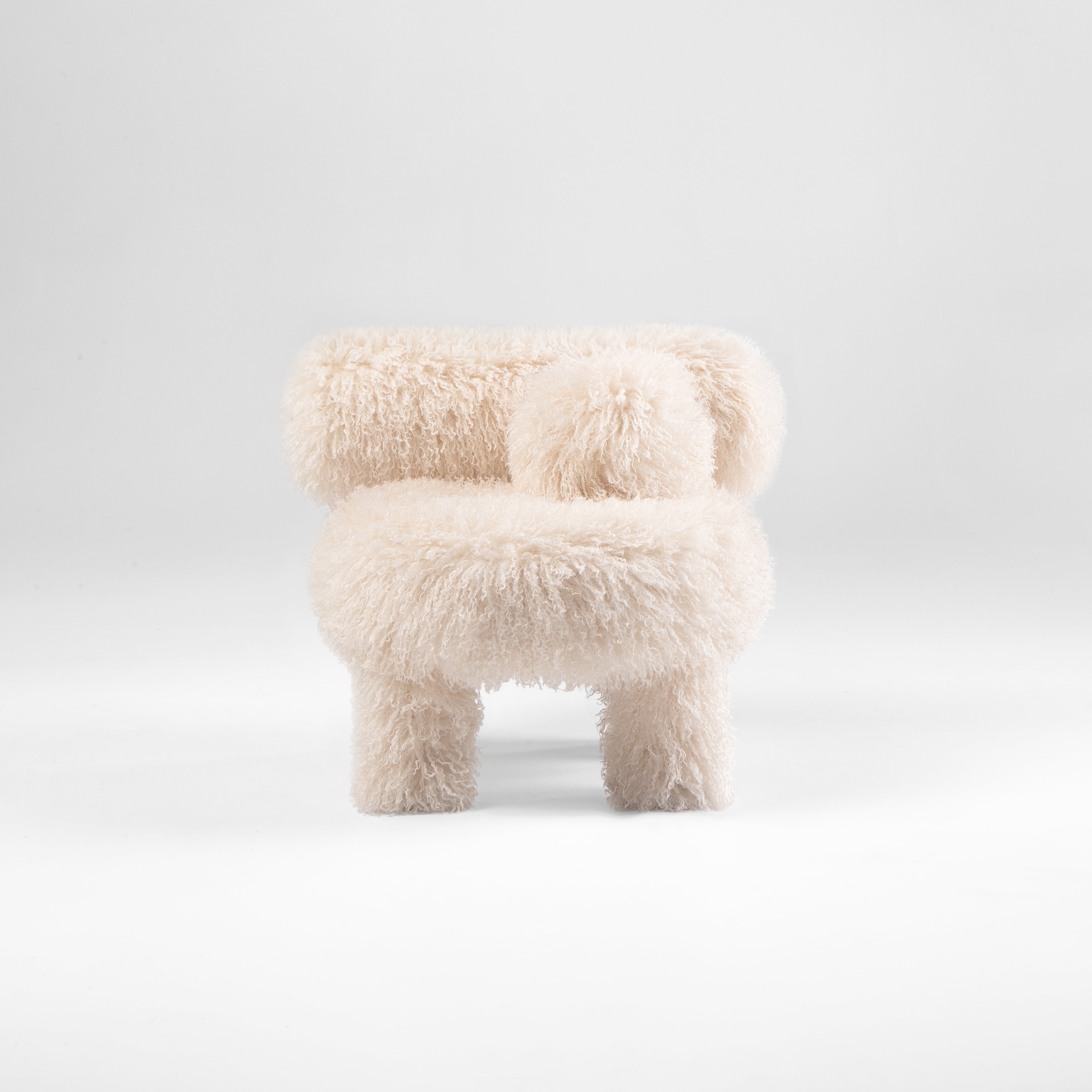 Kinderstuhl BABY GROPIUS CS1 - FLUFFY EDITION Kunstfell