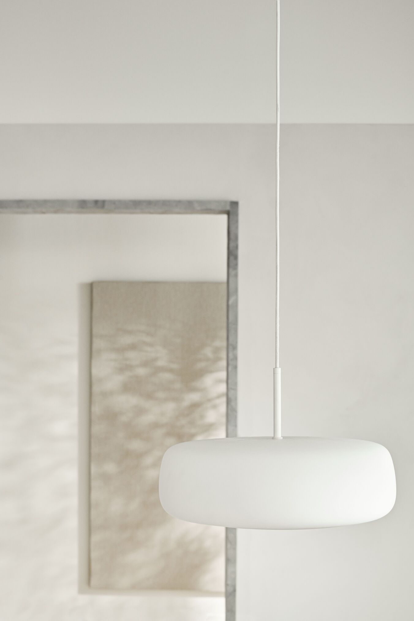 Fluire Matte tanning glass hanging lamp