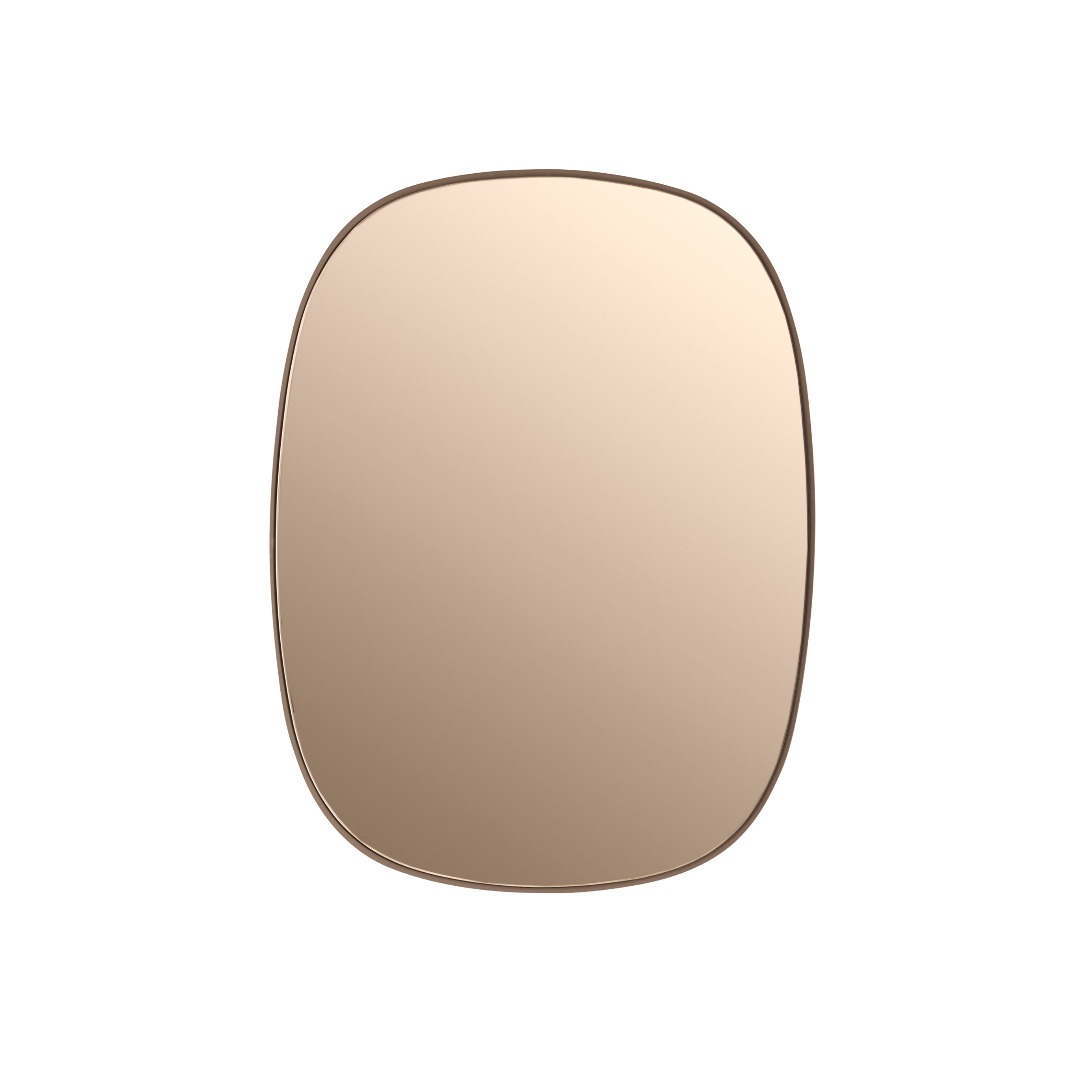 Lustro FRAMED blassrosa Rahmen mit rosa Glas