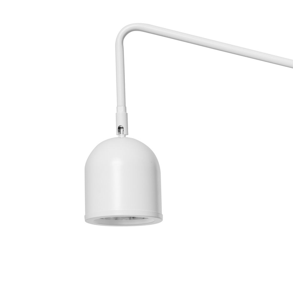GASPAR white wall lamp