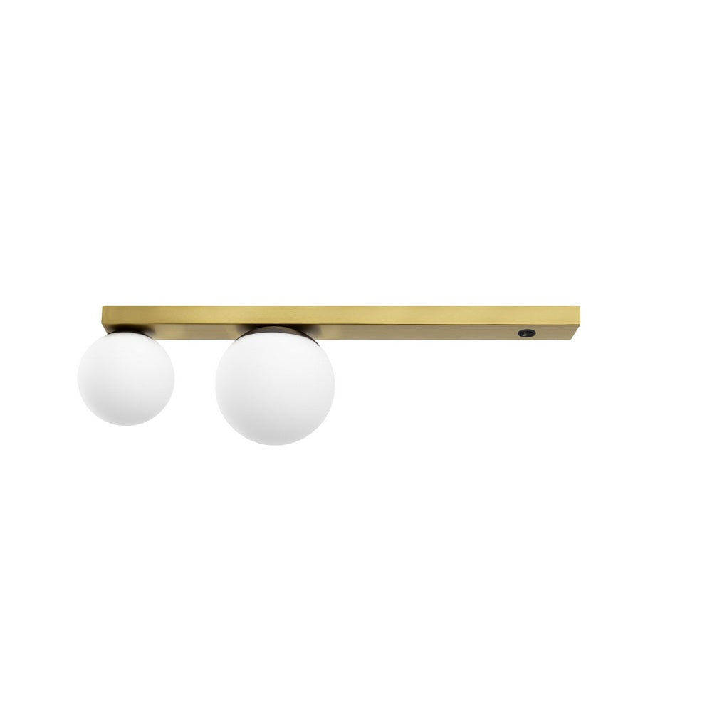 GIGI Two-Point Wall Lamp Brushed Brass
