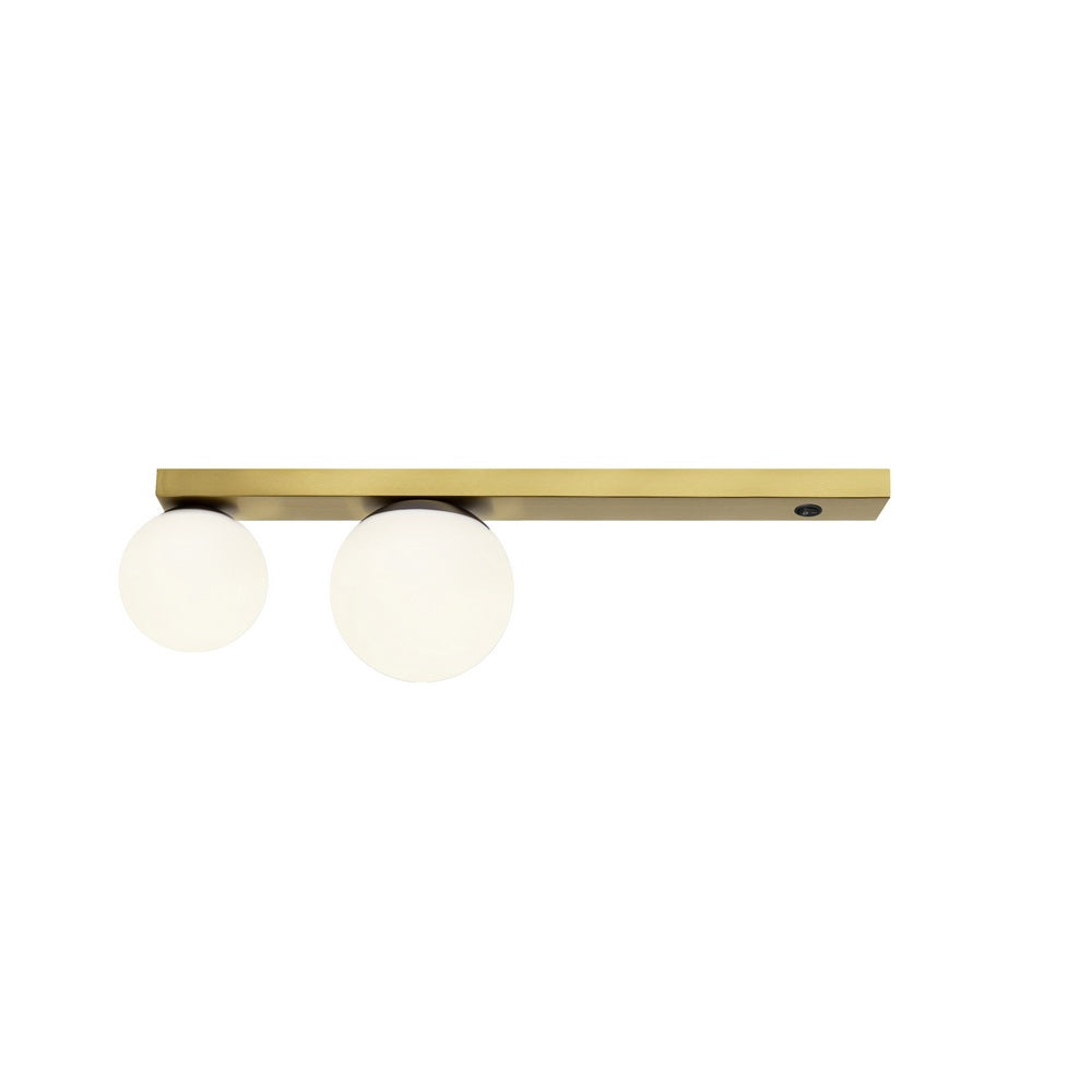 GIGI Two-Point Wall Lamp Brushed Brass