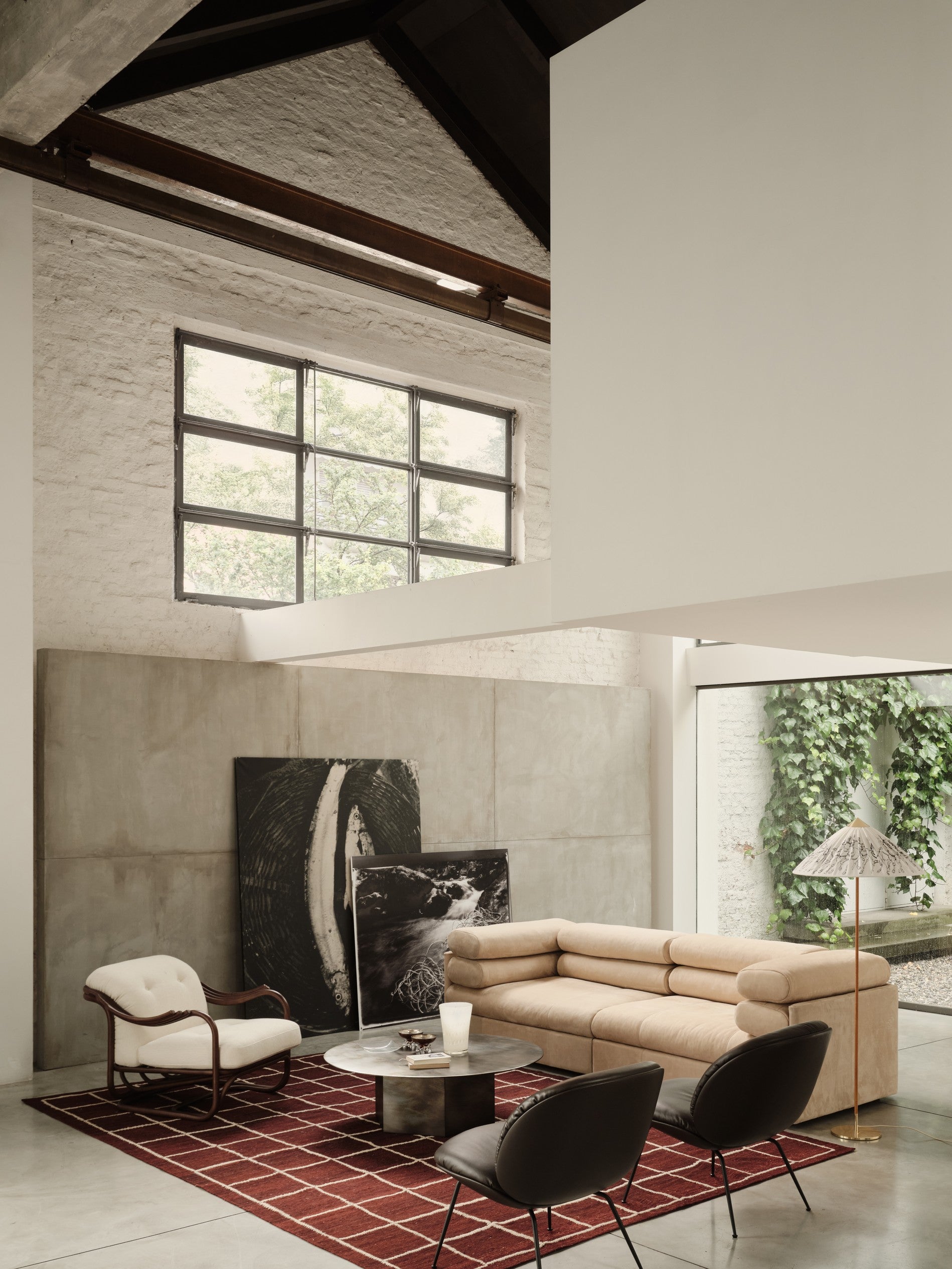 Modulares Sofa ELOGIO - linkes Endelement gepolstert