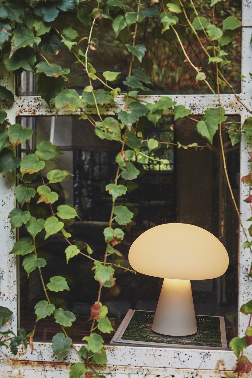 Tragbare Lampe OBELLO mattes Glas