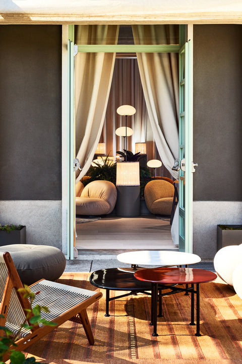 Stehlampe STEMLITE bordeaux