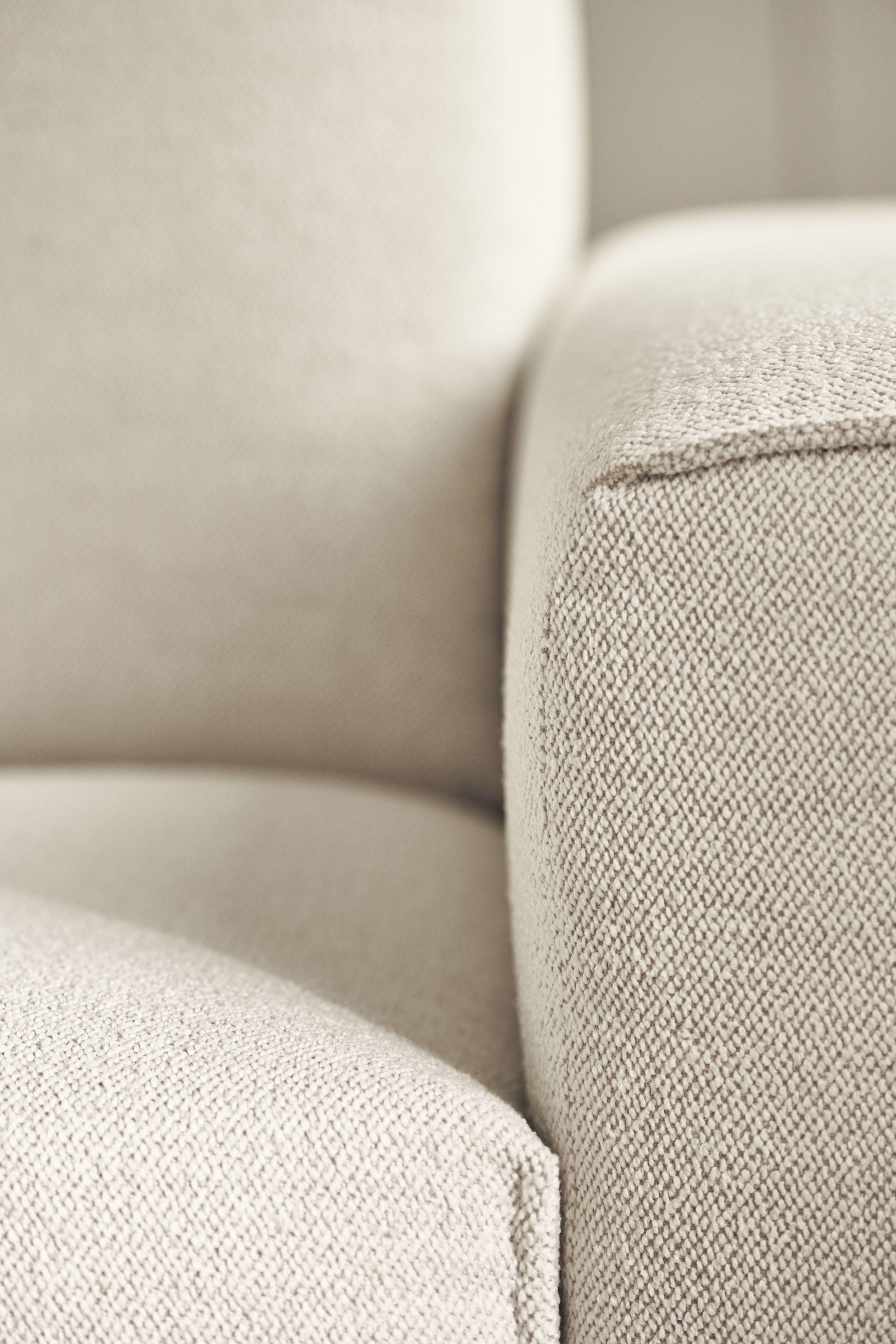 Sofa faltet 2,5-Personen-Gestenbasis aus Eichenholz