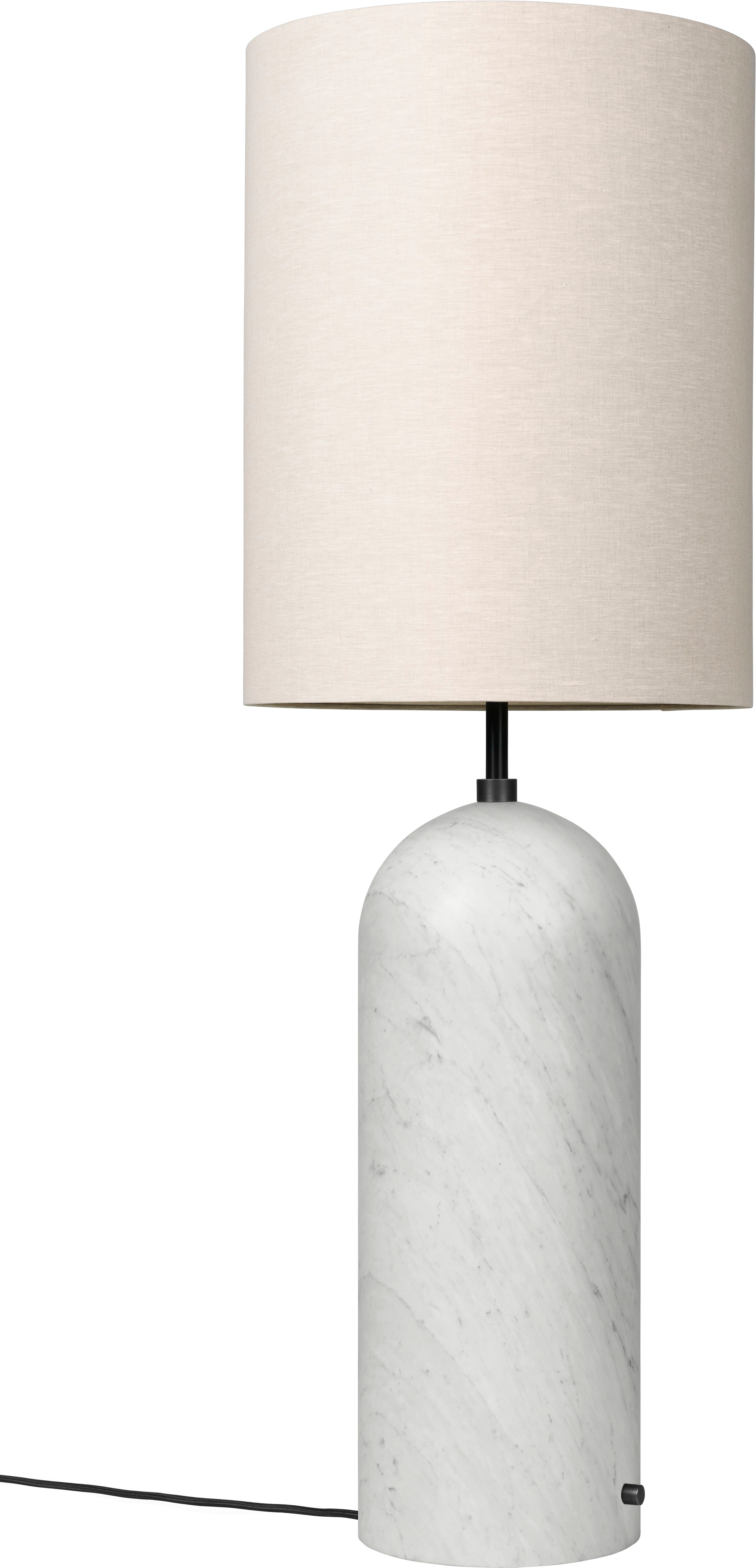 GRAVITY XL Floor Lamp White Marble