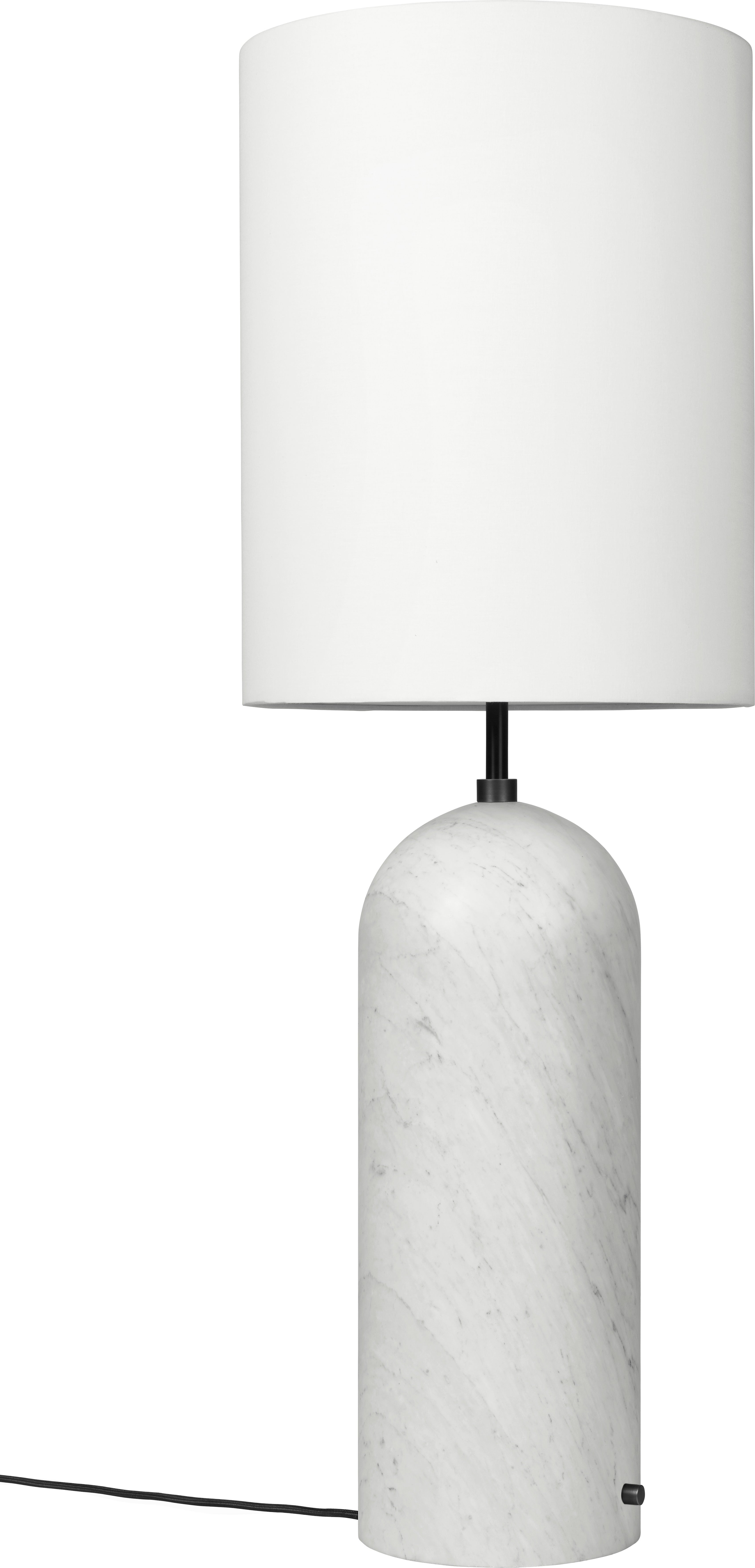 GRAVITY XL Floor Lamp White Marble