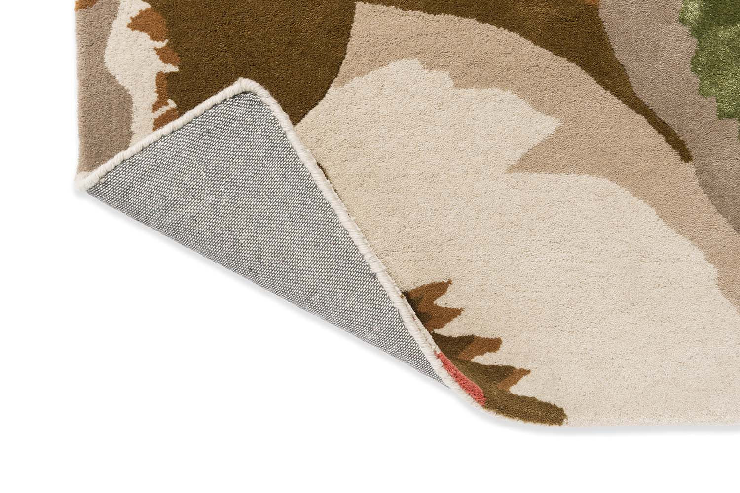 Calathea rug Amber Brazilian Rosewood beige-brown