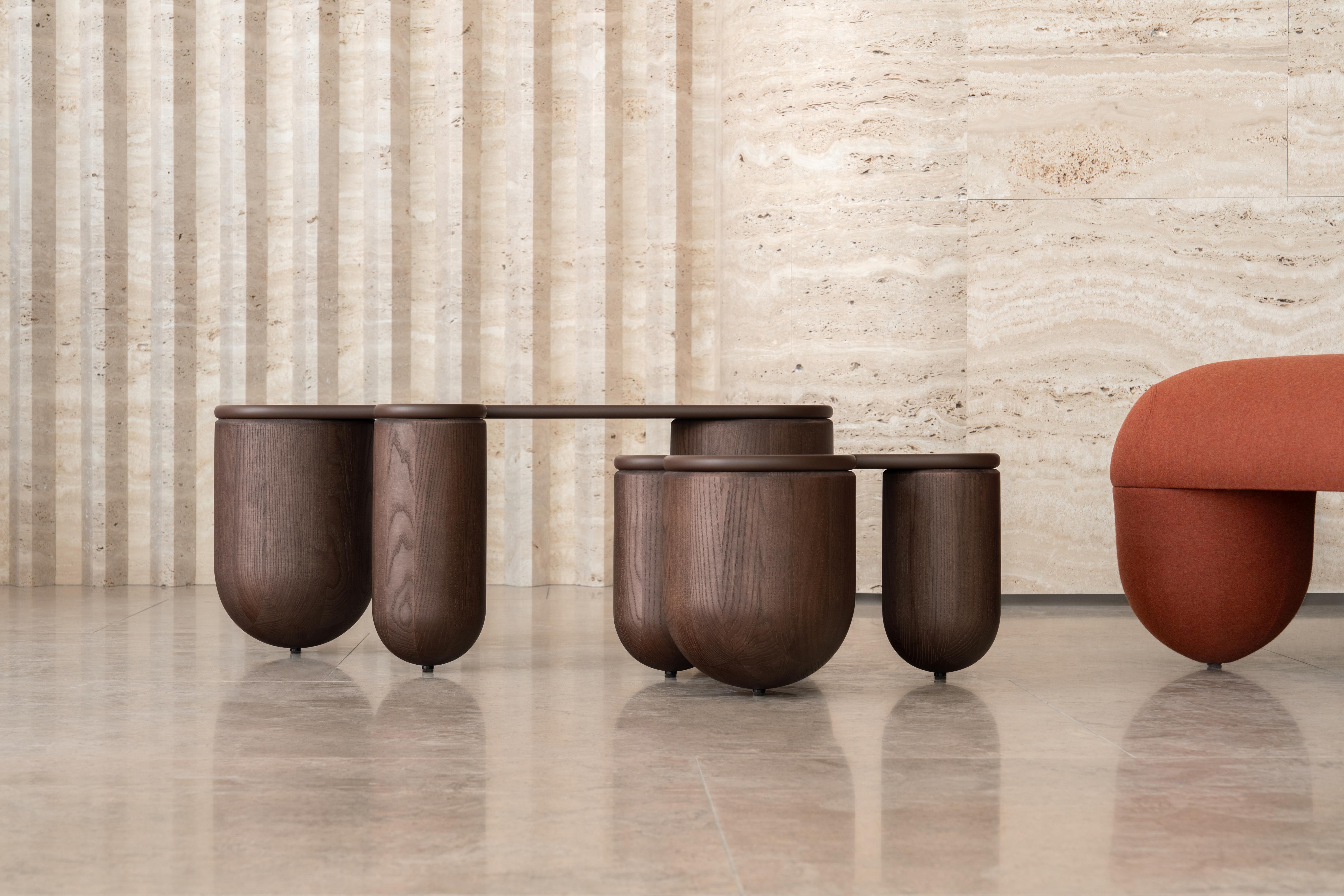 HELLO 3 Ash Wood Coffee Table