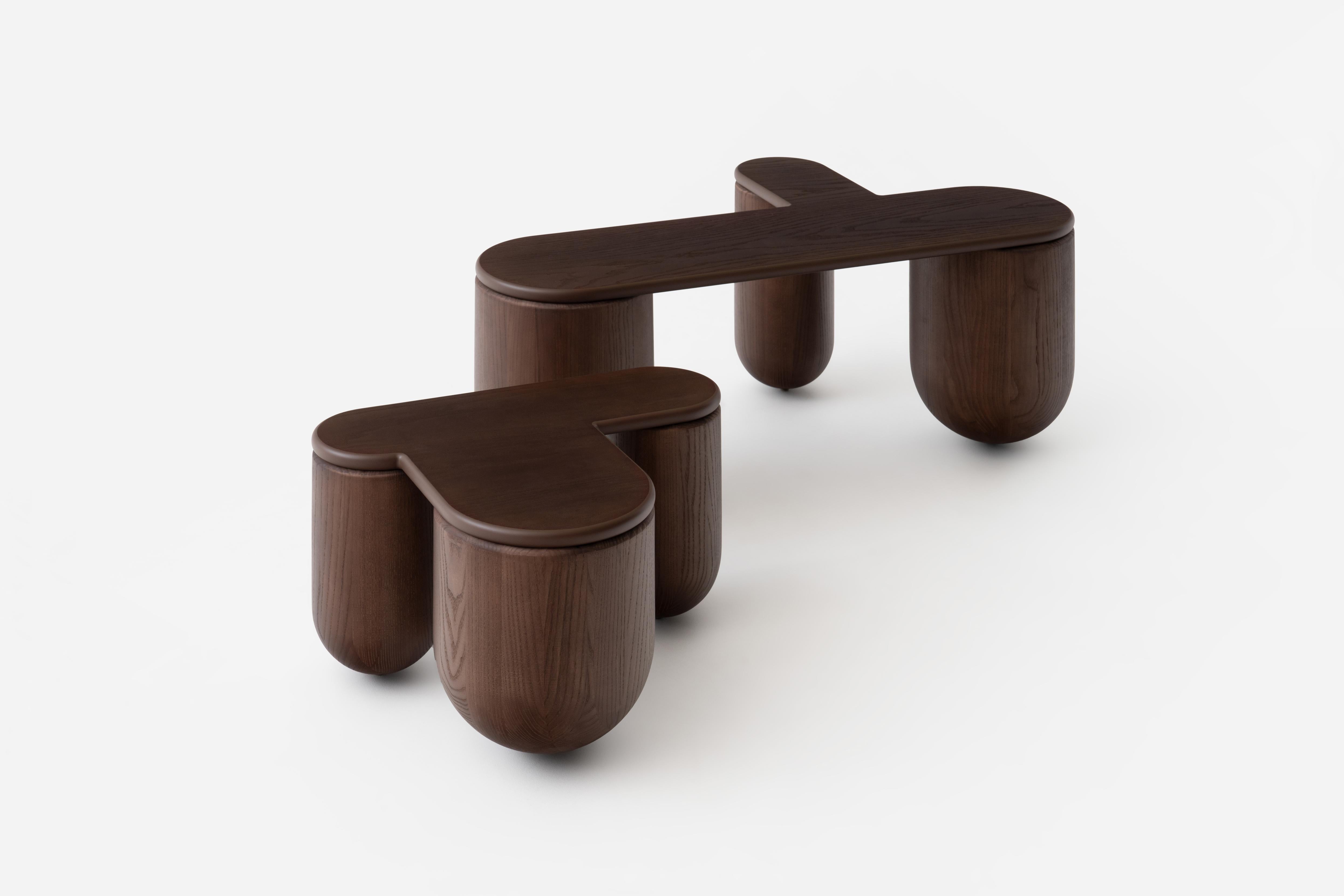 HELLO 3 Ash Wood Coffee Table