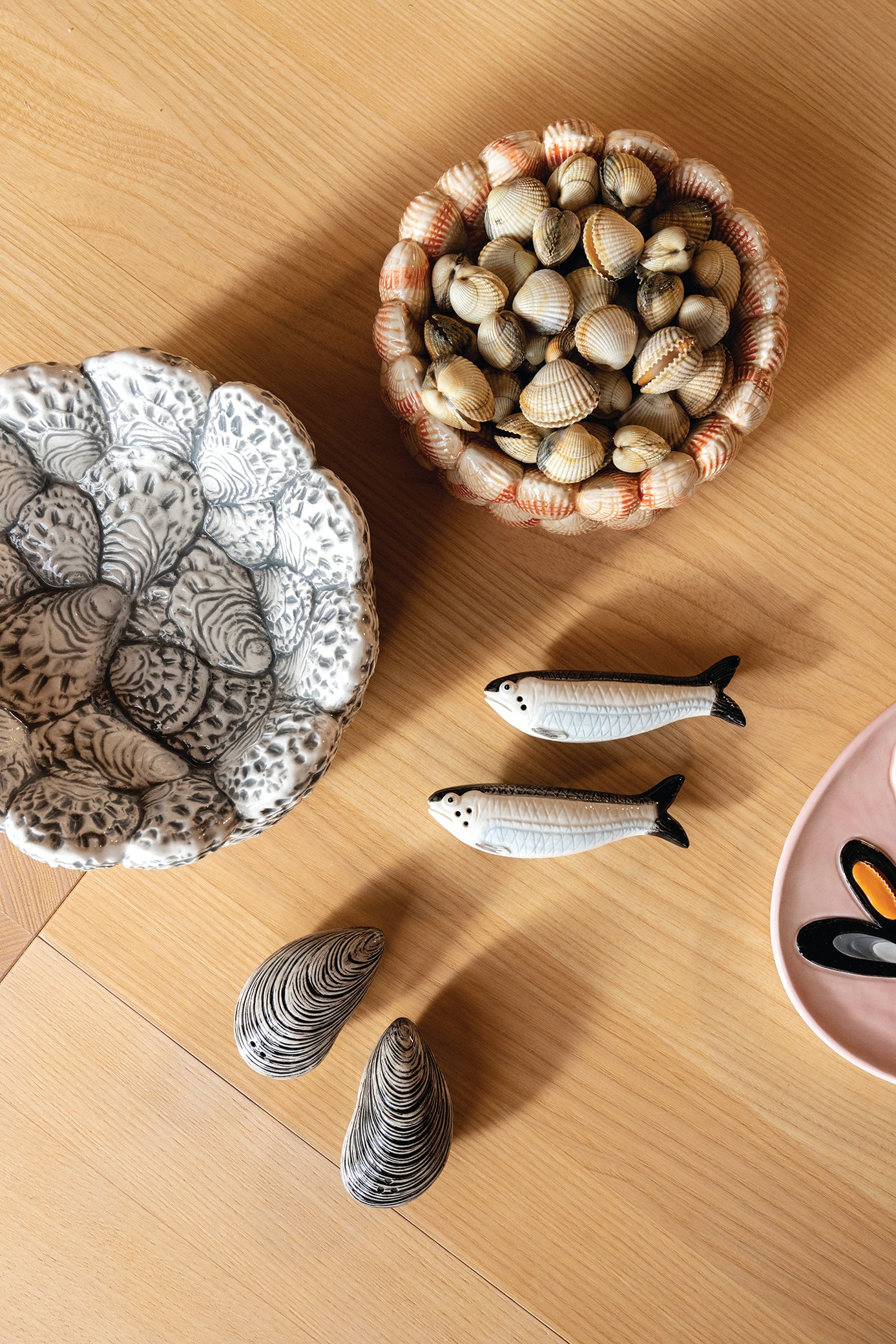 OYSTER bowl gray-beige