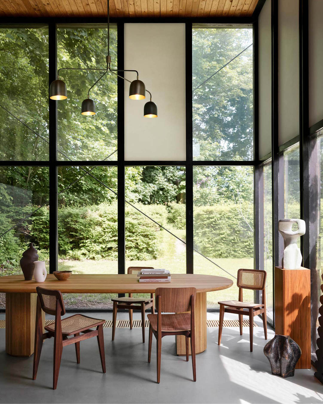 Weißer HOWARD Kronleuchter