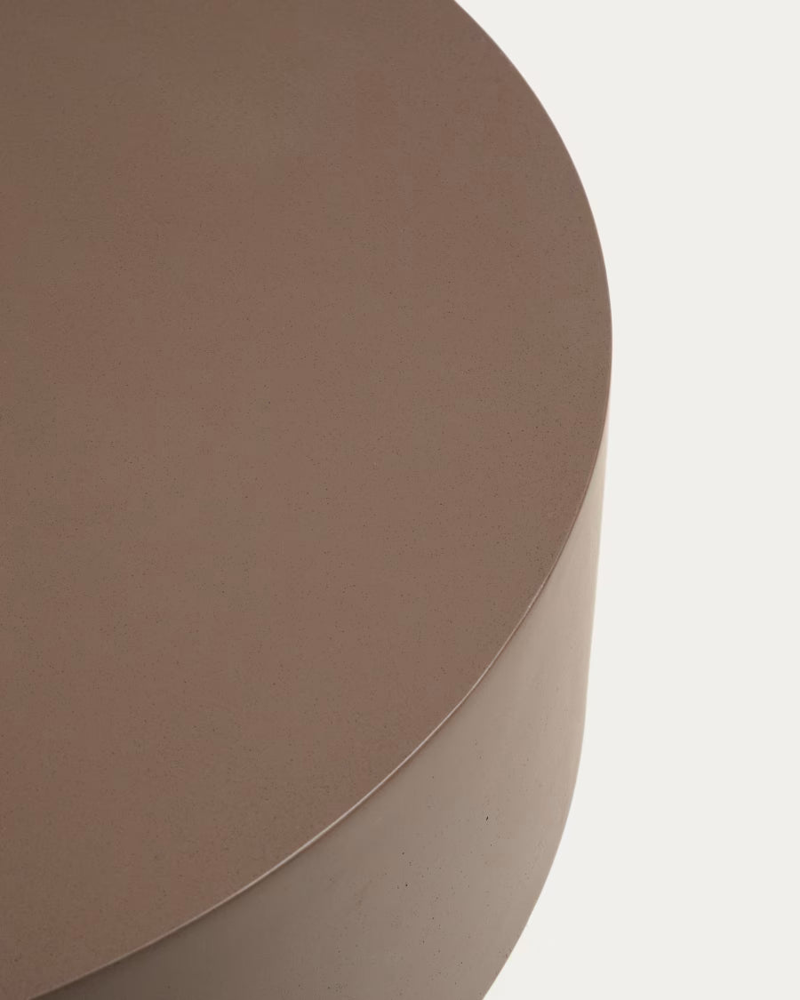 GARBET Brown Cement Coffee Table