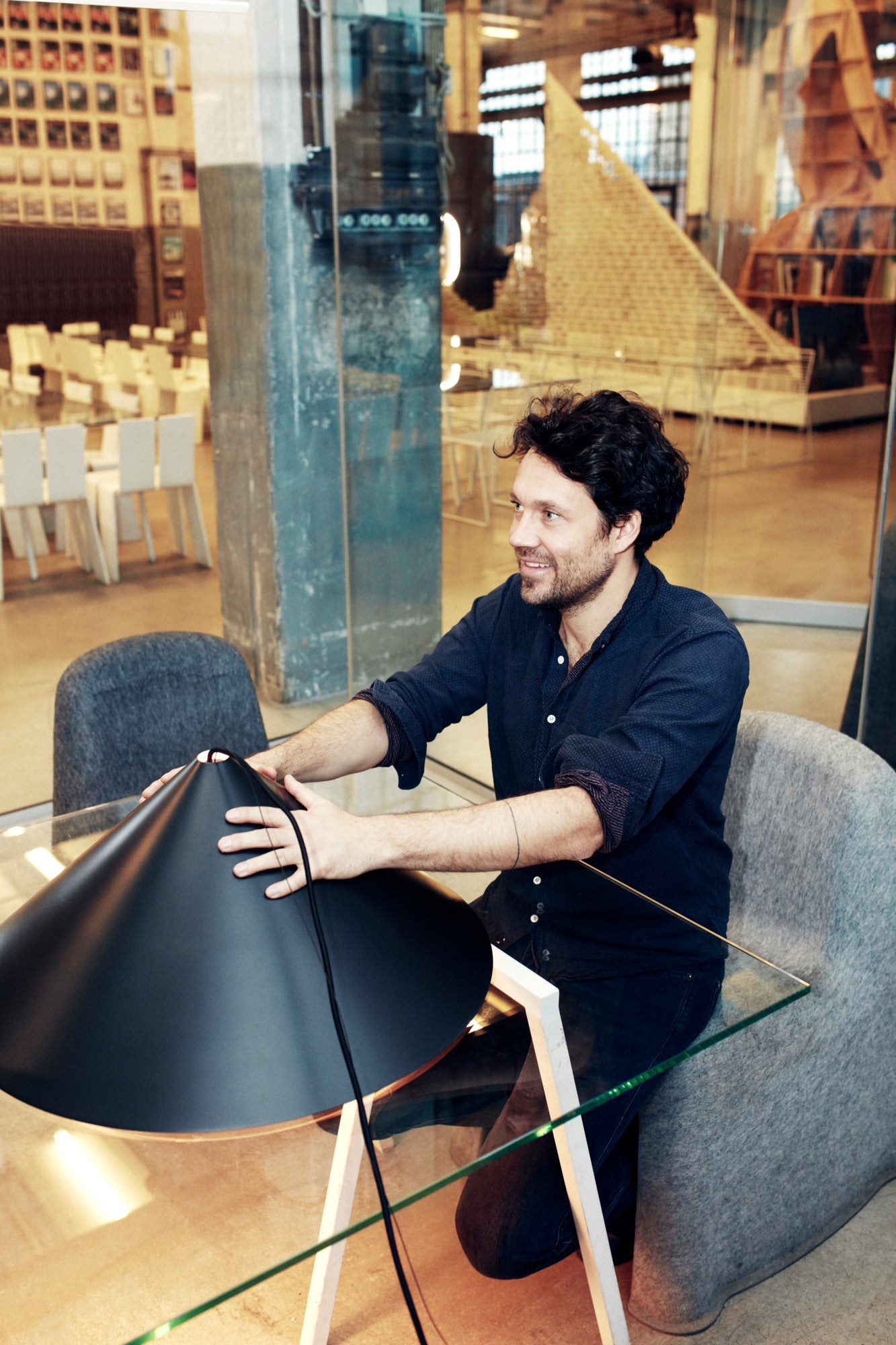 Pendelleuchte KEGLEN schwarz