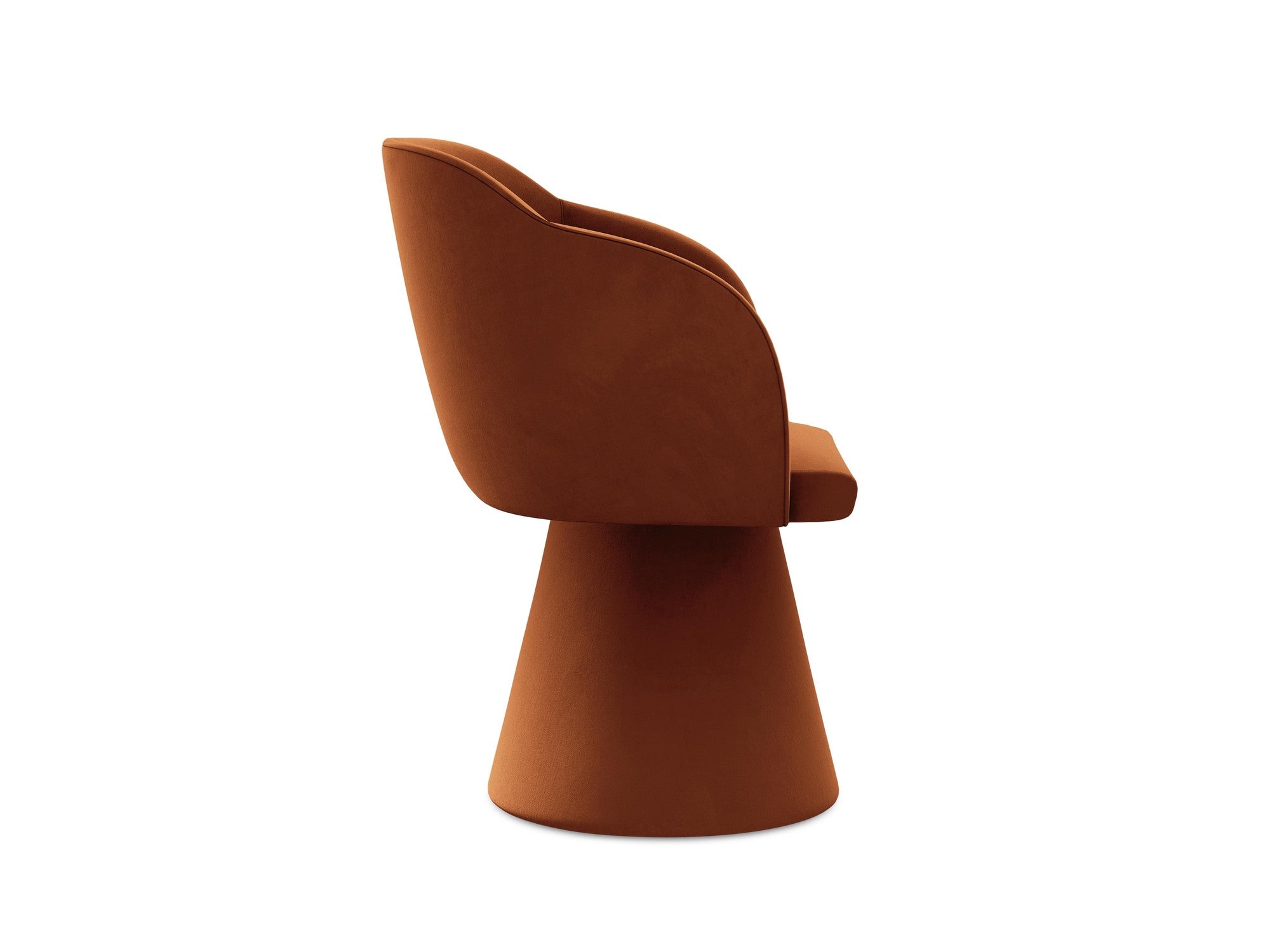 Velvet Chair KANOA Terracotta