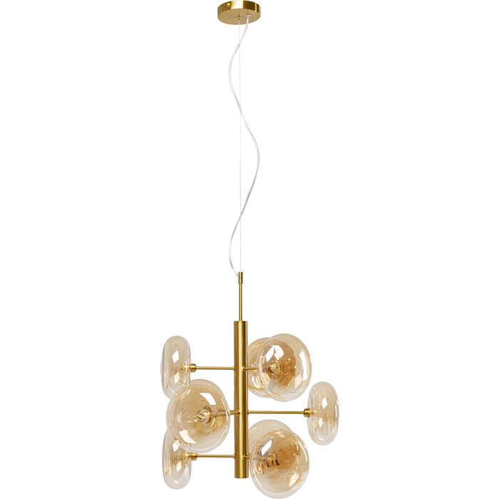 Headlight golden hanging lamp