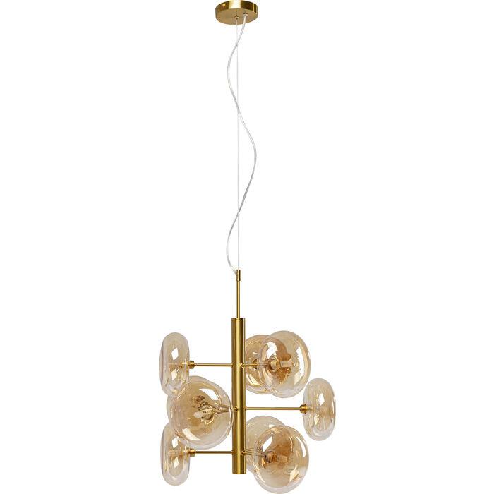 Headlight golden hanging lamp