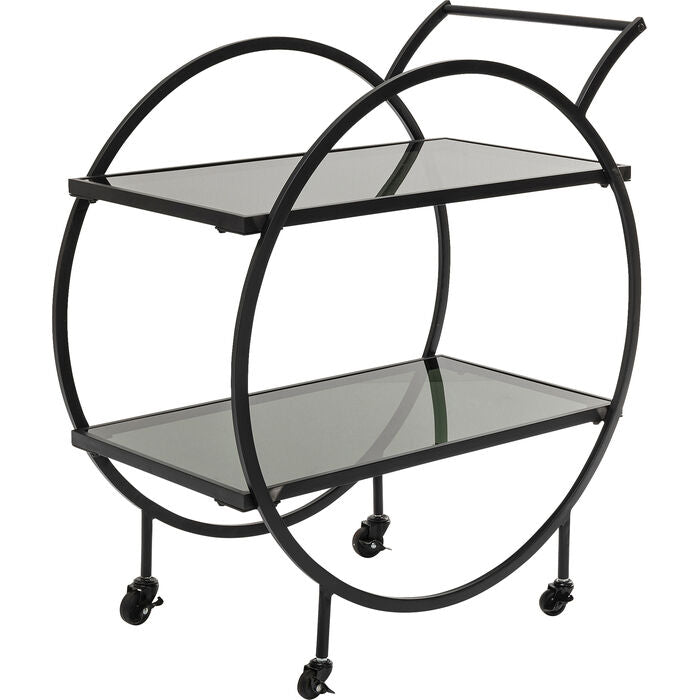 Schwarzer Bar -Kinderwagen