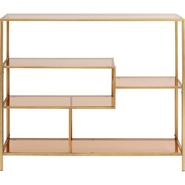 Konsole mit Regalen Loft Golden
