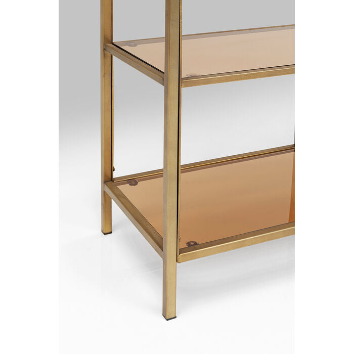 Konsole mit Regalen Loft Golden