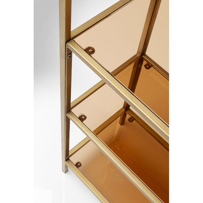 Konsole mit Regalen Loft Golden