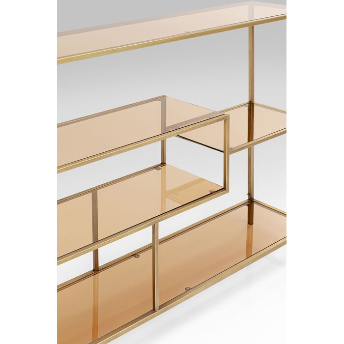 Konsole mit Regalen Loft Golden