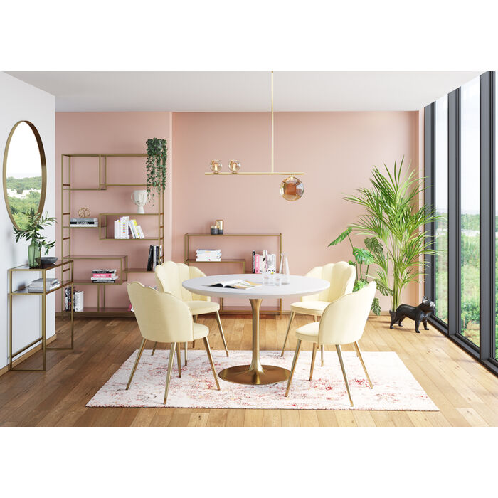 Konsole mit Regalen Loft Golden