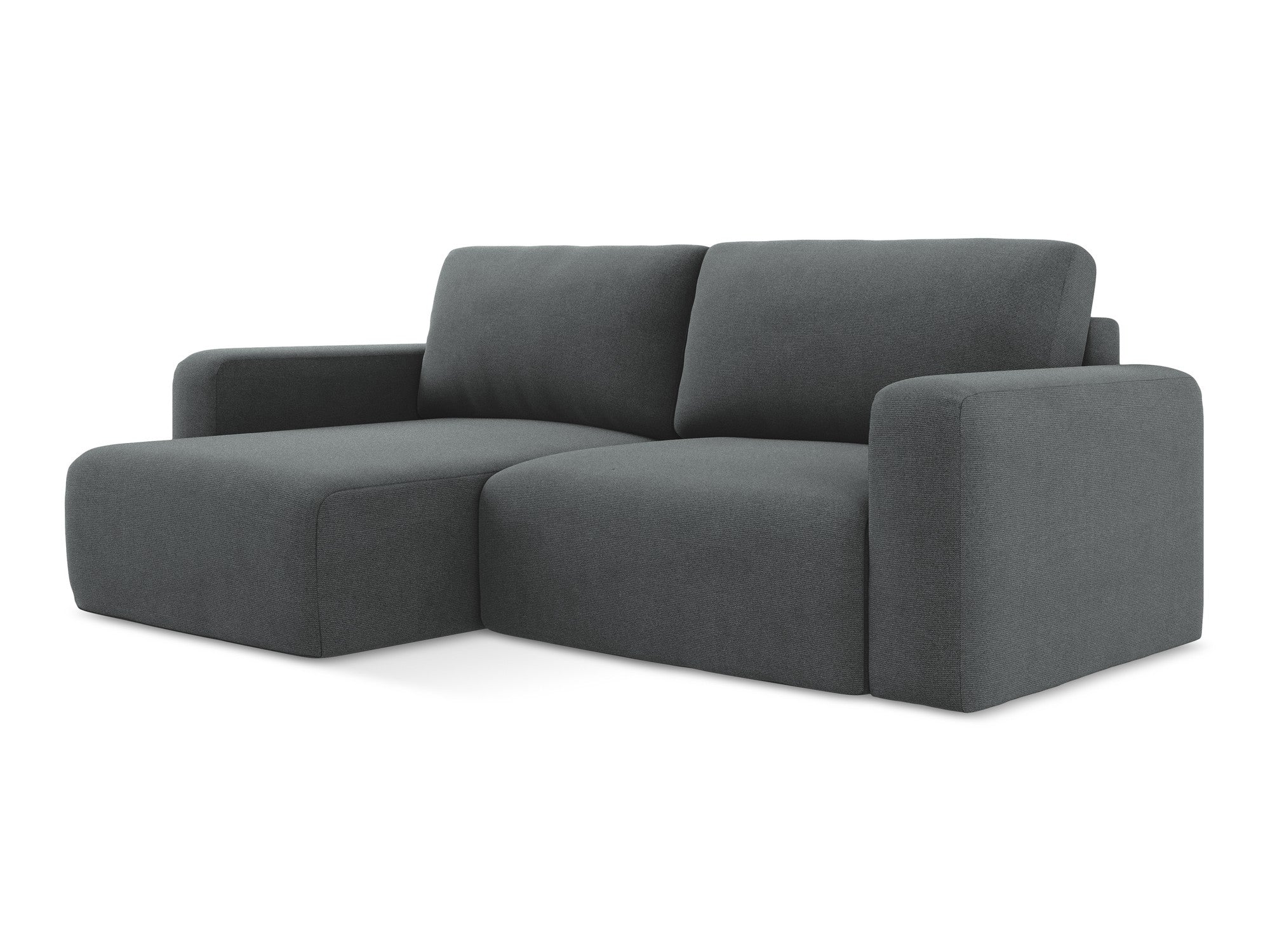 Linksseitige Schlafcouch KONA grau
