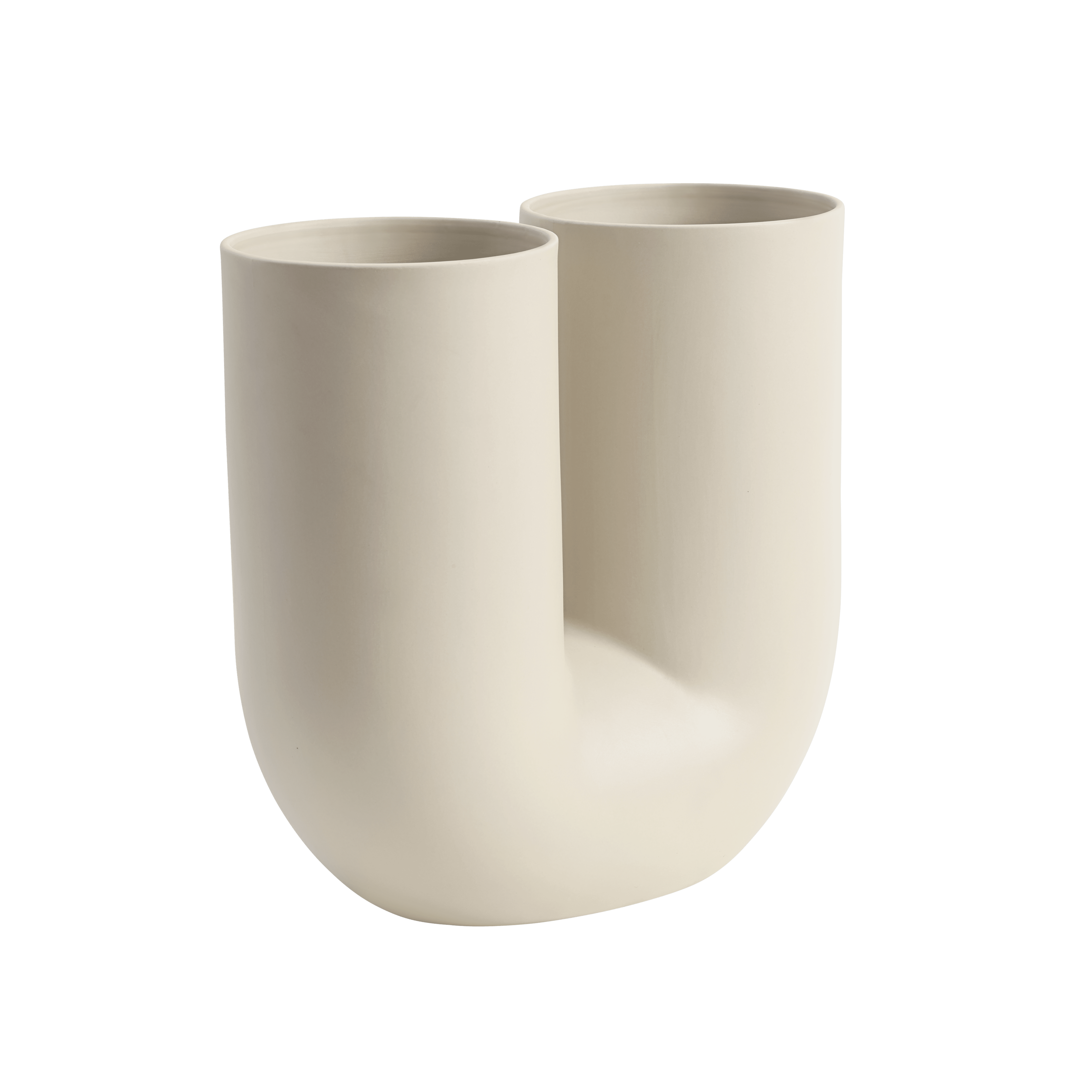 Vase KINK sandfarben