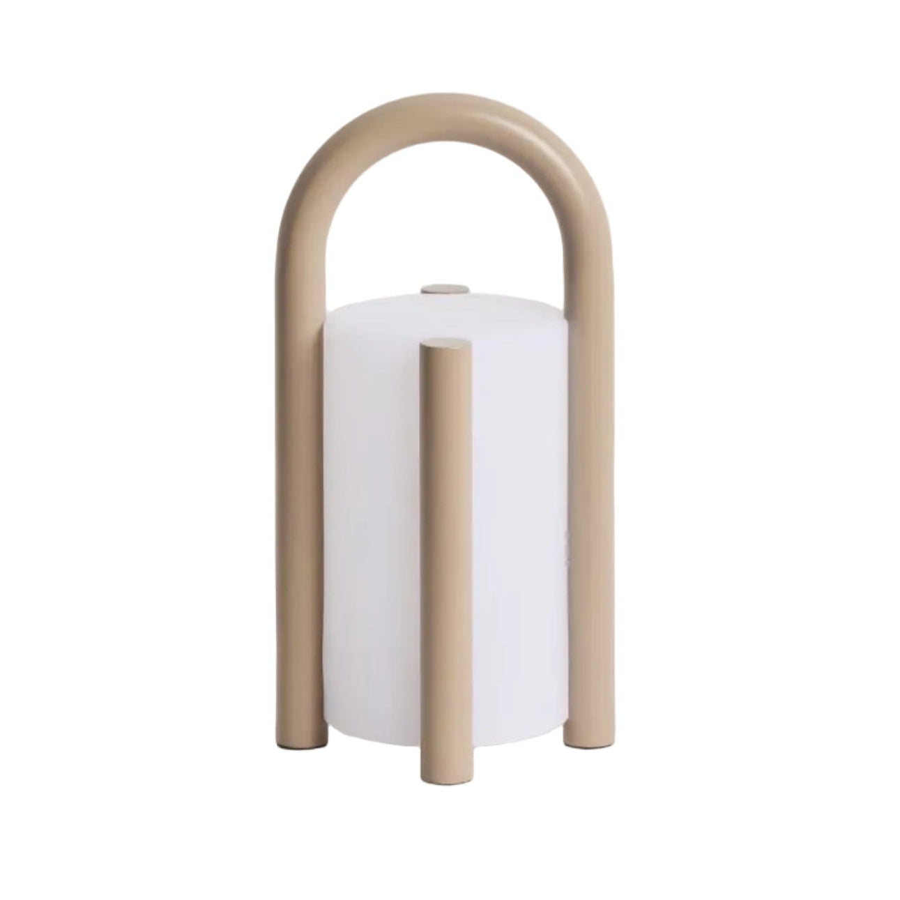 Lampa ogrodowa przenośna LEROS taupe – Kave Home