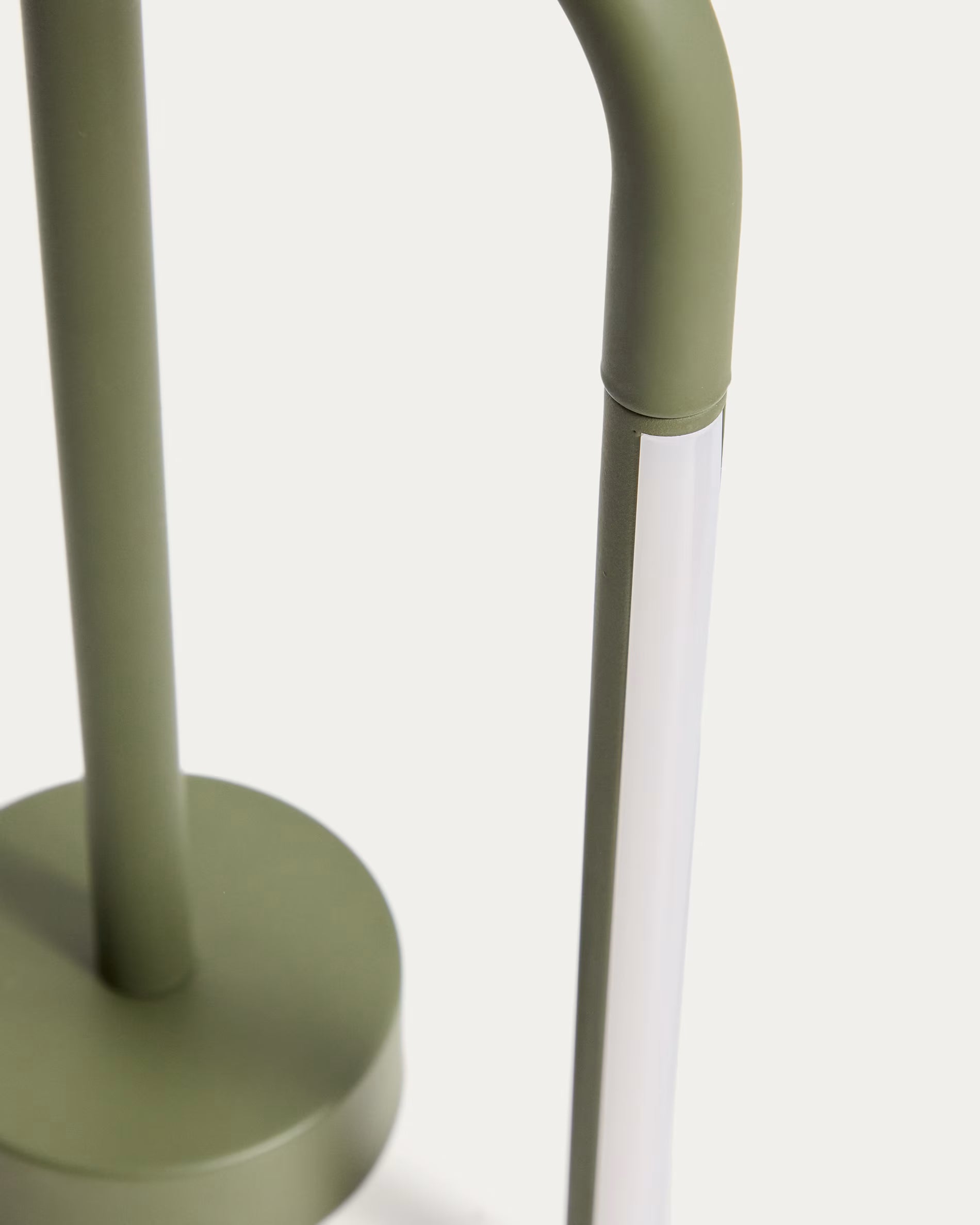 Tragbare Lampe BOW olivgrün