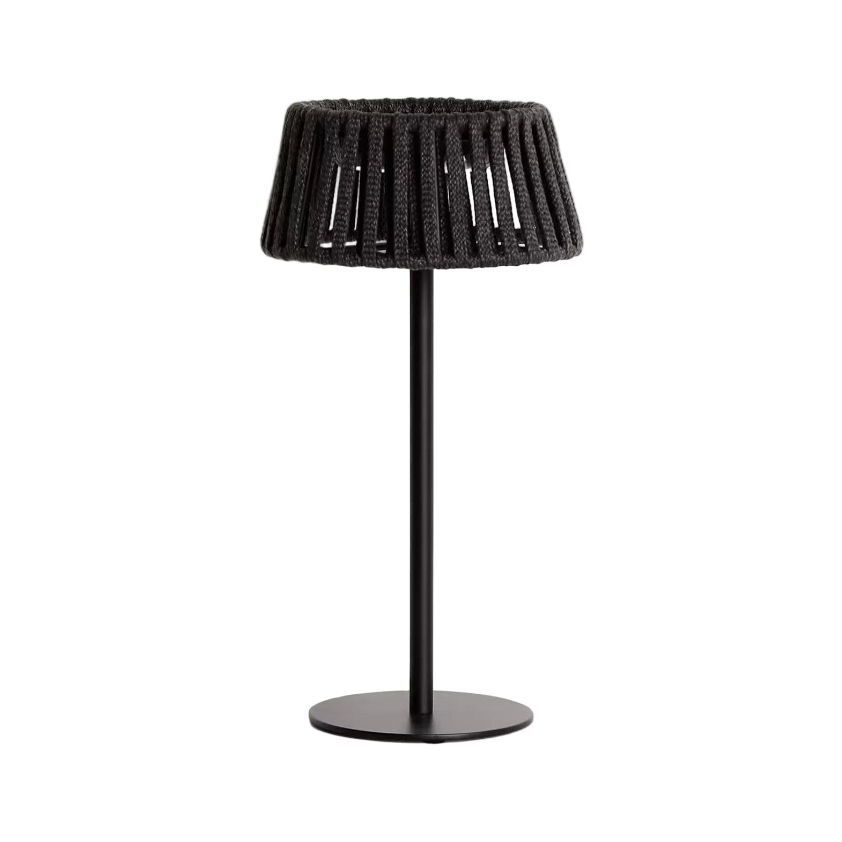 Solar-Gartenlampe ALDET schwarz