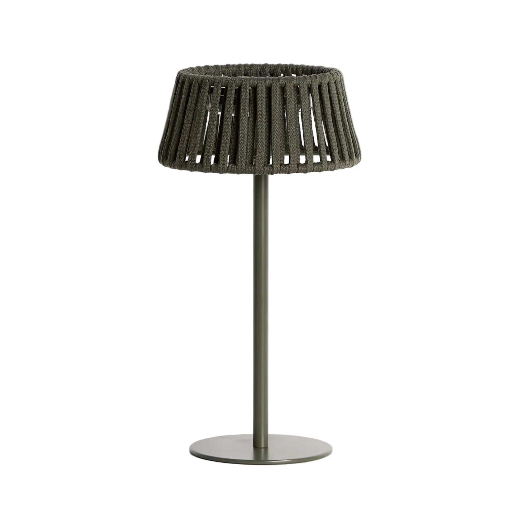 Lampa ogrodowa solarna ALDET zielony – Kave Home