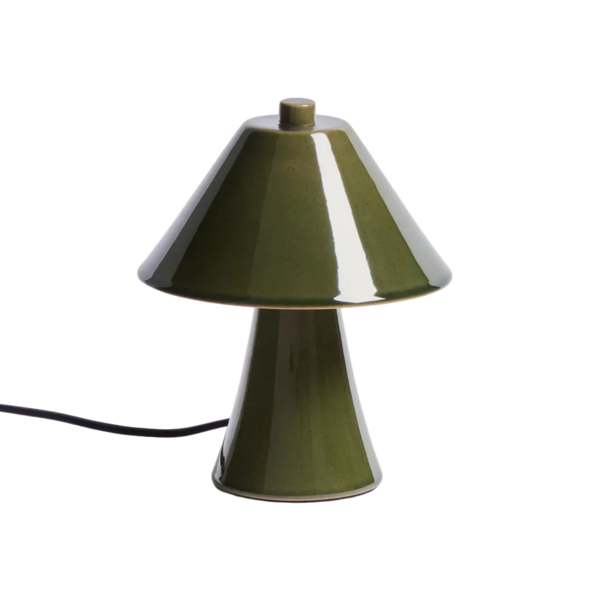 Lampa stołowa CEREN zielony ceramika – Kave Home