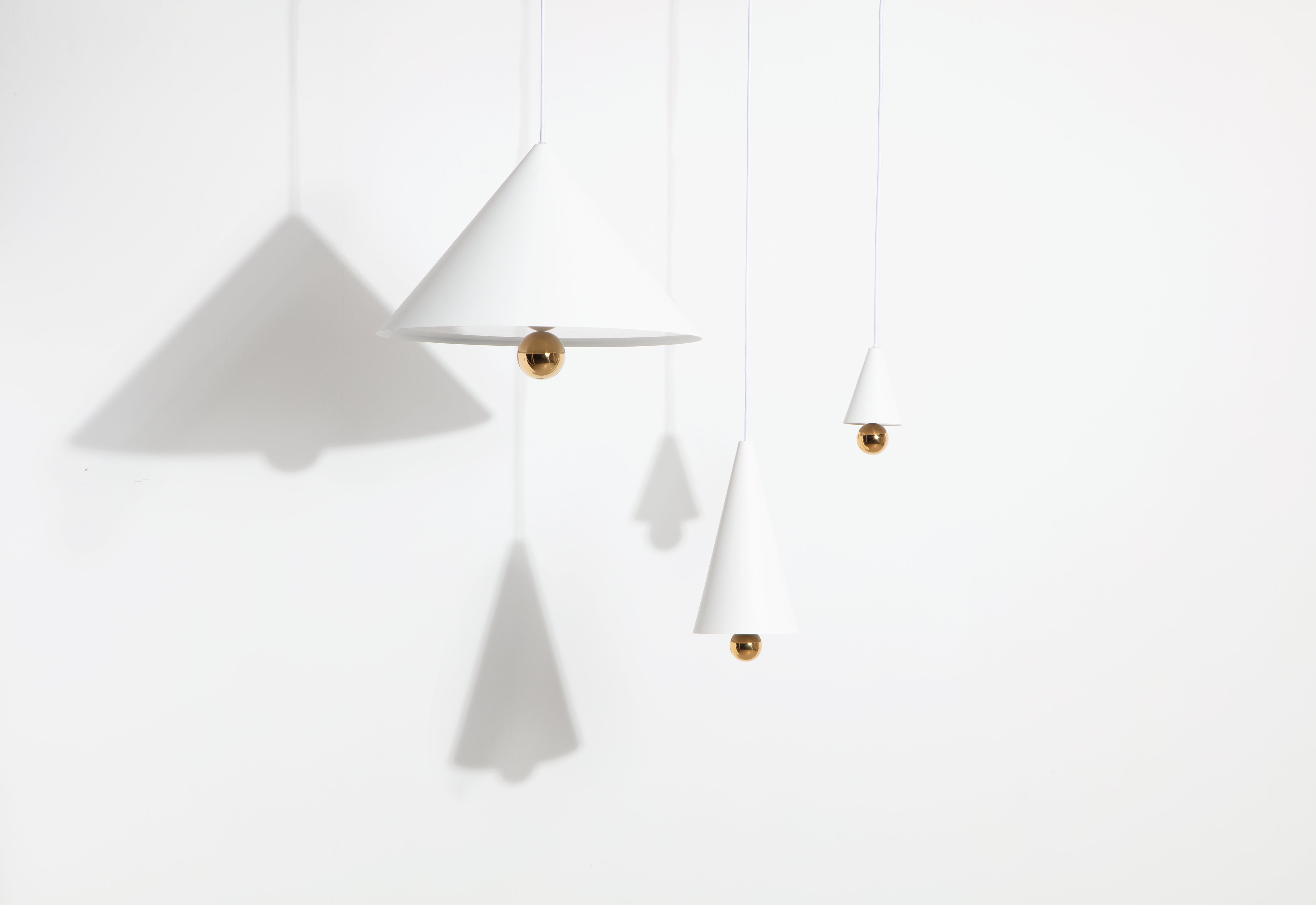 Lampa wisząca CHERRY biały – Petite Friture