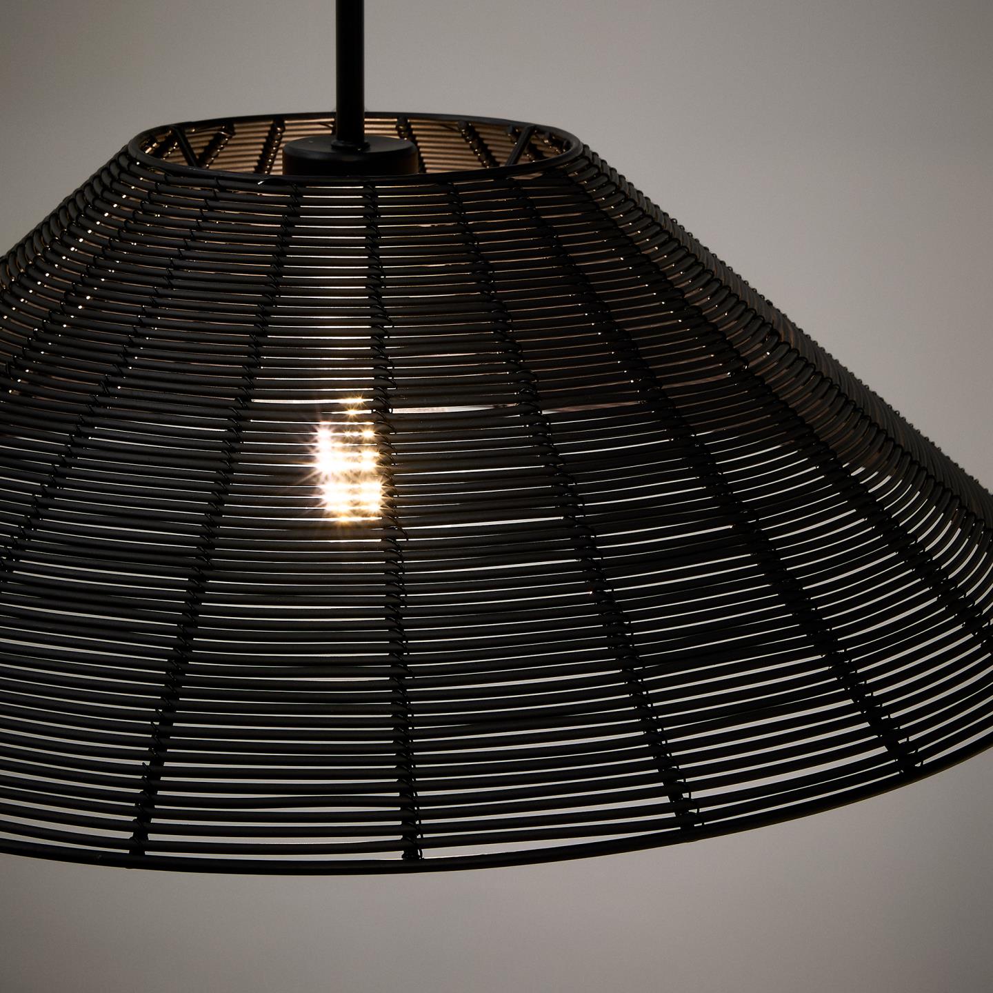Klosz lampy wiszącej SARANELLA czarny La Forma Eye on Design