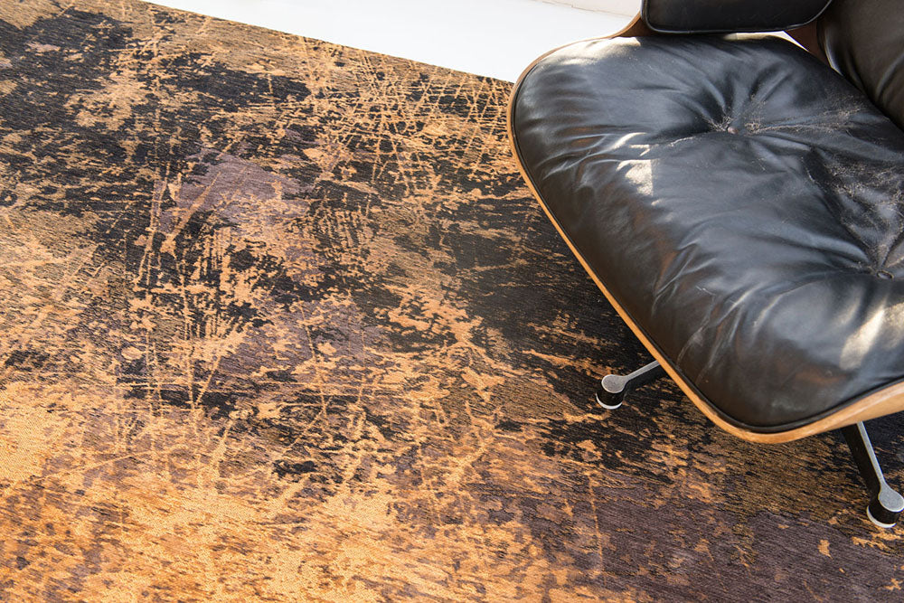 Knackt tiefe Mine Teppichbraun