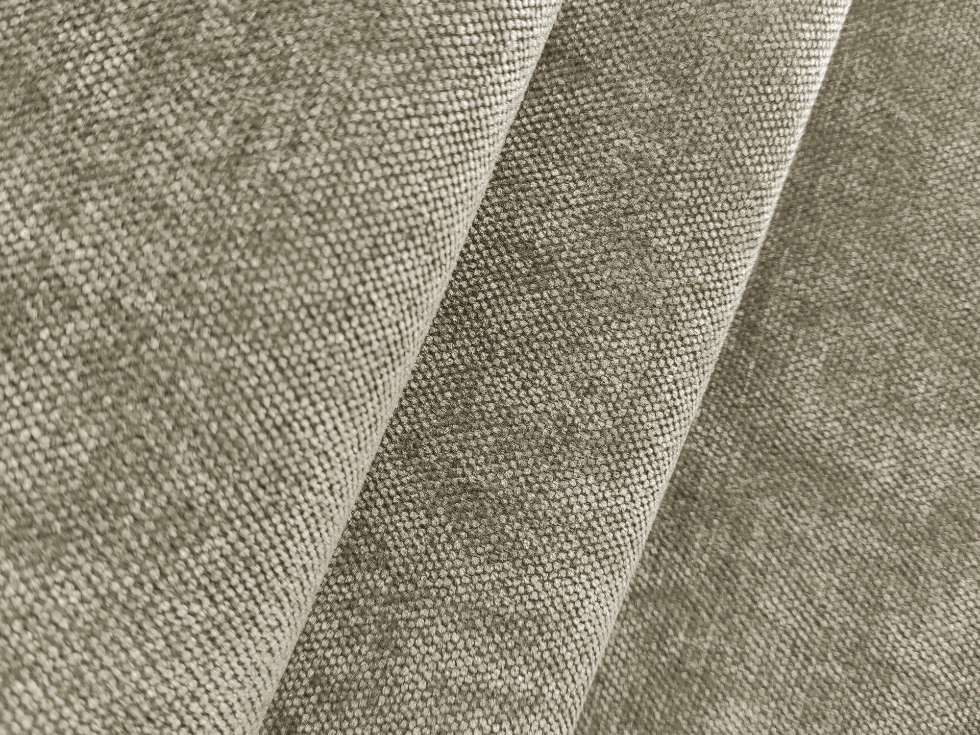 Sofa für 3 Personen mit Schlaf-Funktion LEILA beige Chenille