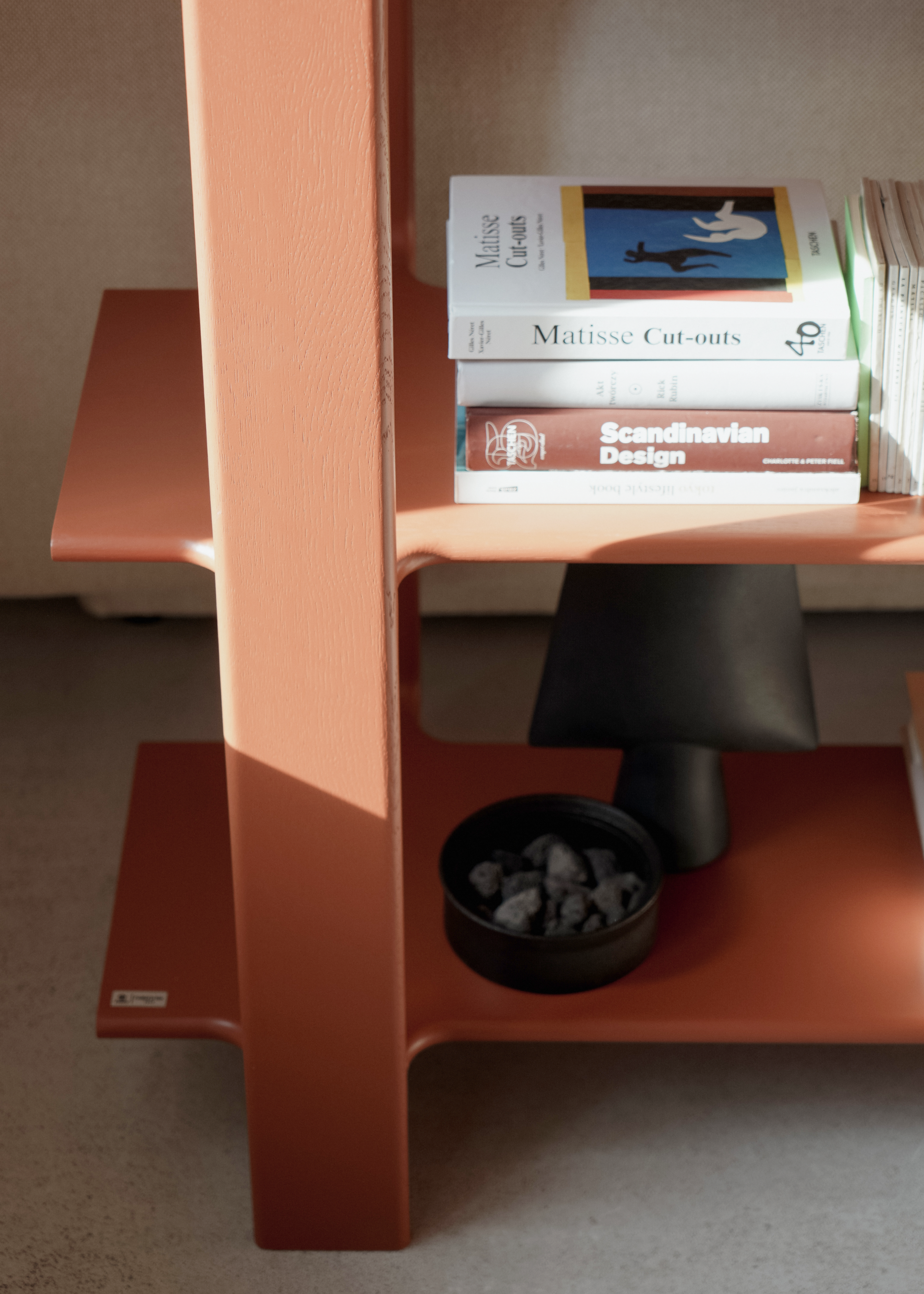 Regal LIGO aus olivgrünem Eichenholz