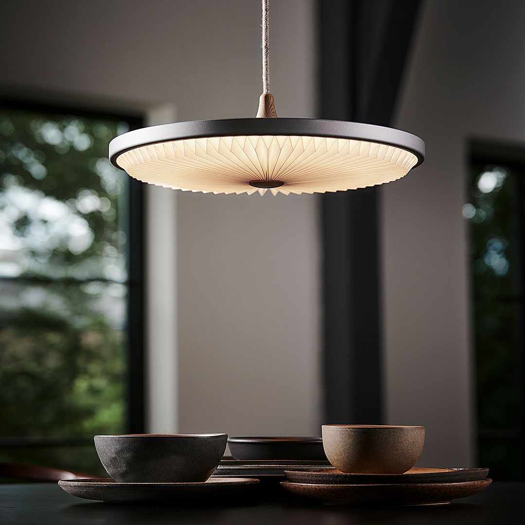 Pendelleuchte MODEL 198 SOLEIL geräucherte Eiche