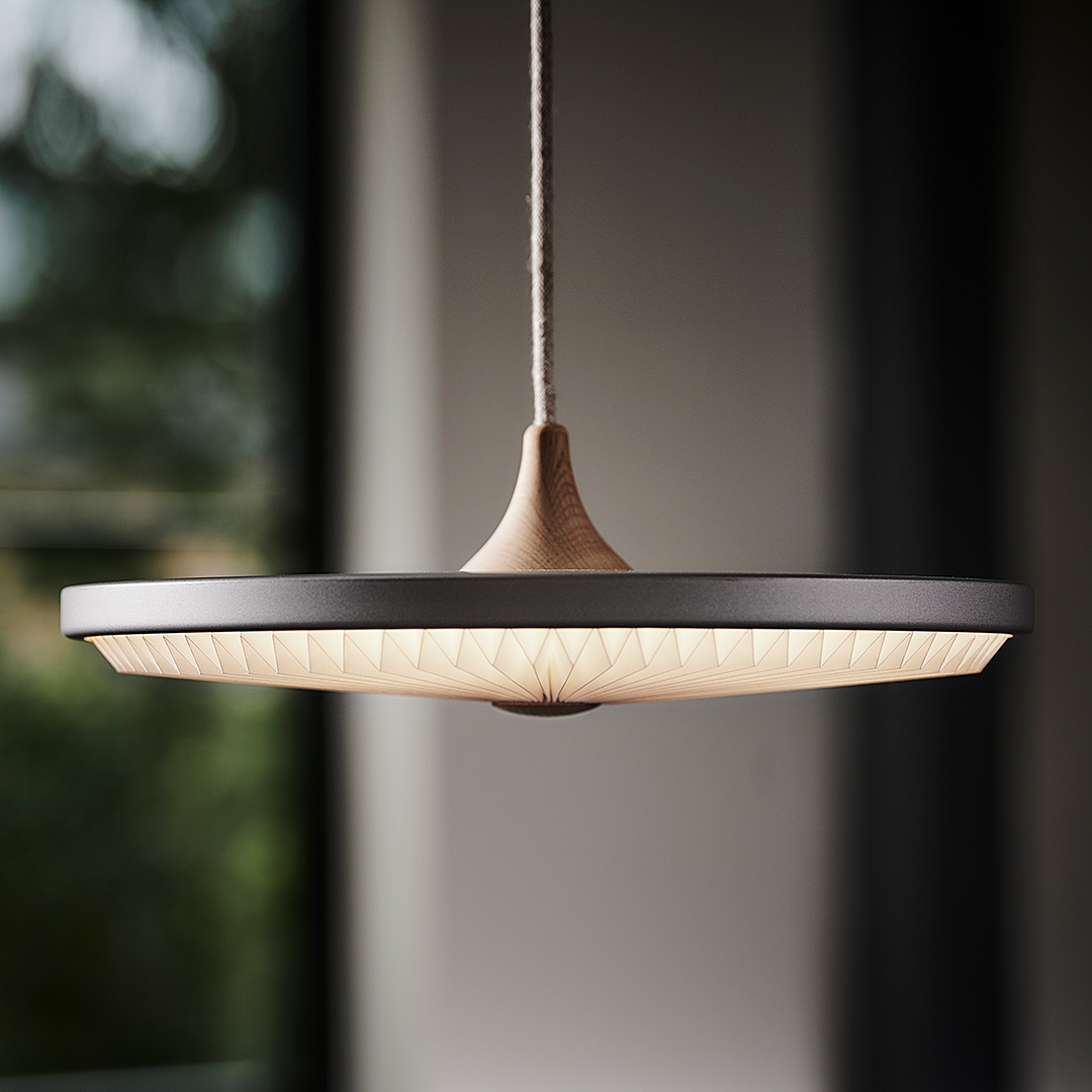 Pendelleuchte MODEL 198 SOLEIL geräucherte Eiche