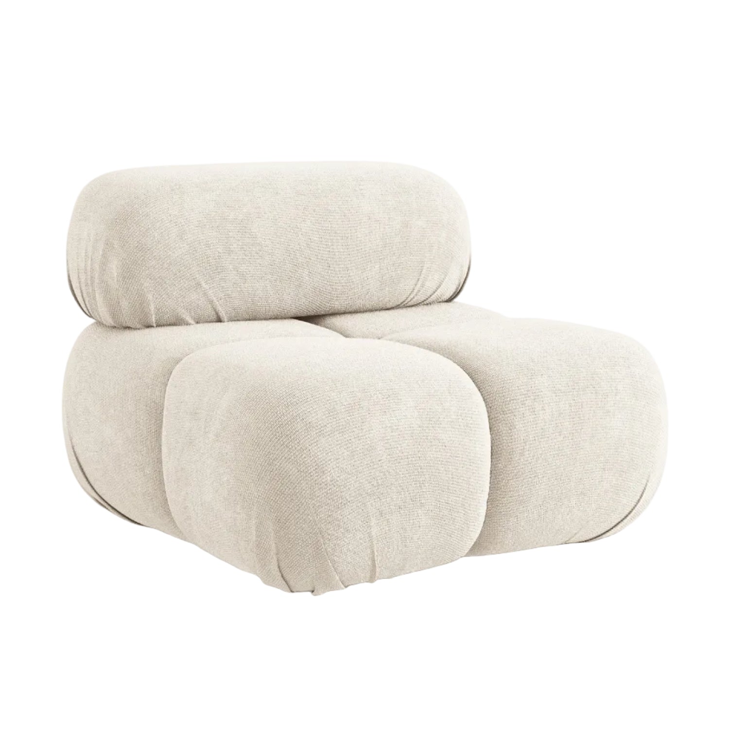 Sessel / Modul LOKUA hellbeige Chenille